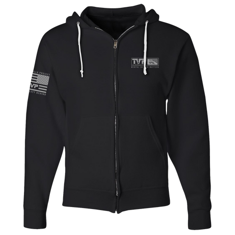 Hard Days - Full Zip Hoodie – Til Valhalla Project