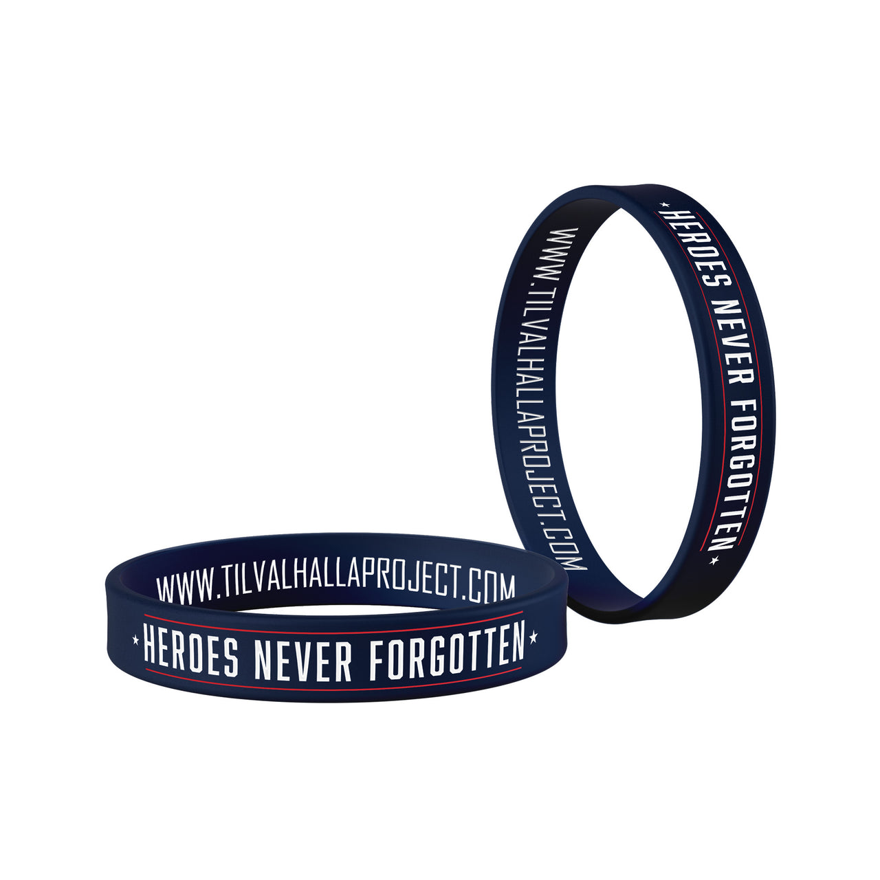 Heroes Never Forgotten - Silicone Bracelet