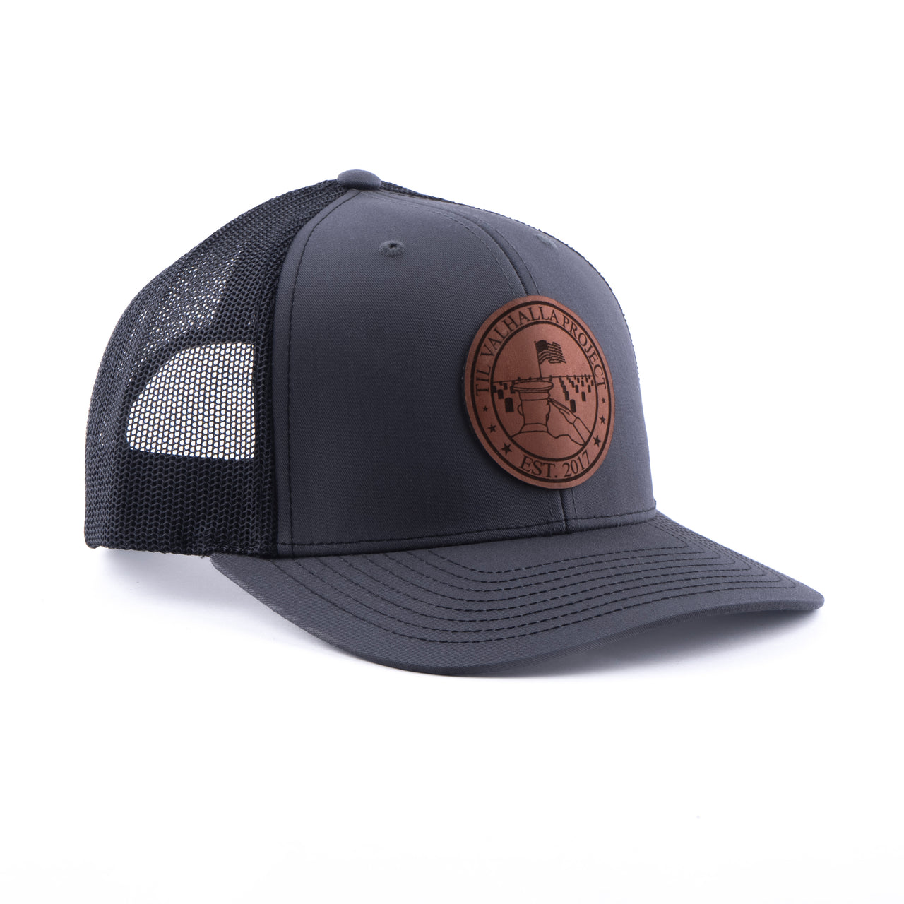 T.V.P. Logo Leather Patch Hat