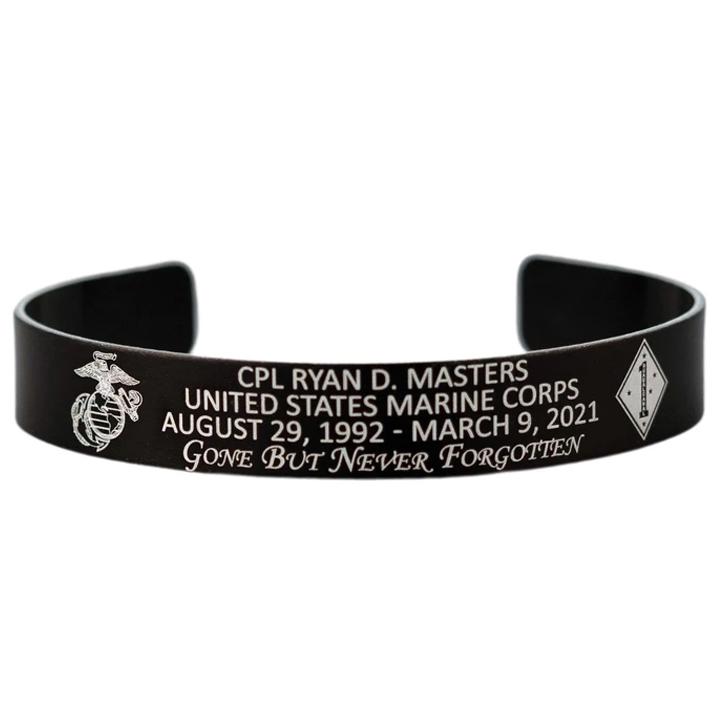 CPL Ryan D Masters Memorial Bracelet - Hosted by the Kuney Family