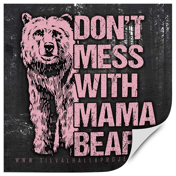 Don't Mess With Mama Bear - Sticker