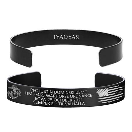 Memorial on sale bracelet usmc