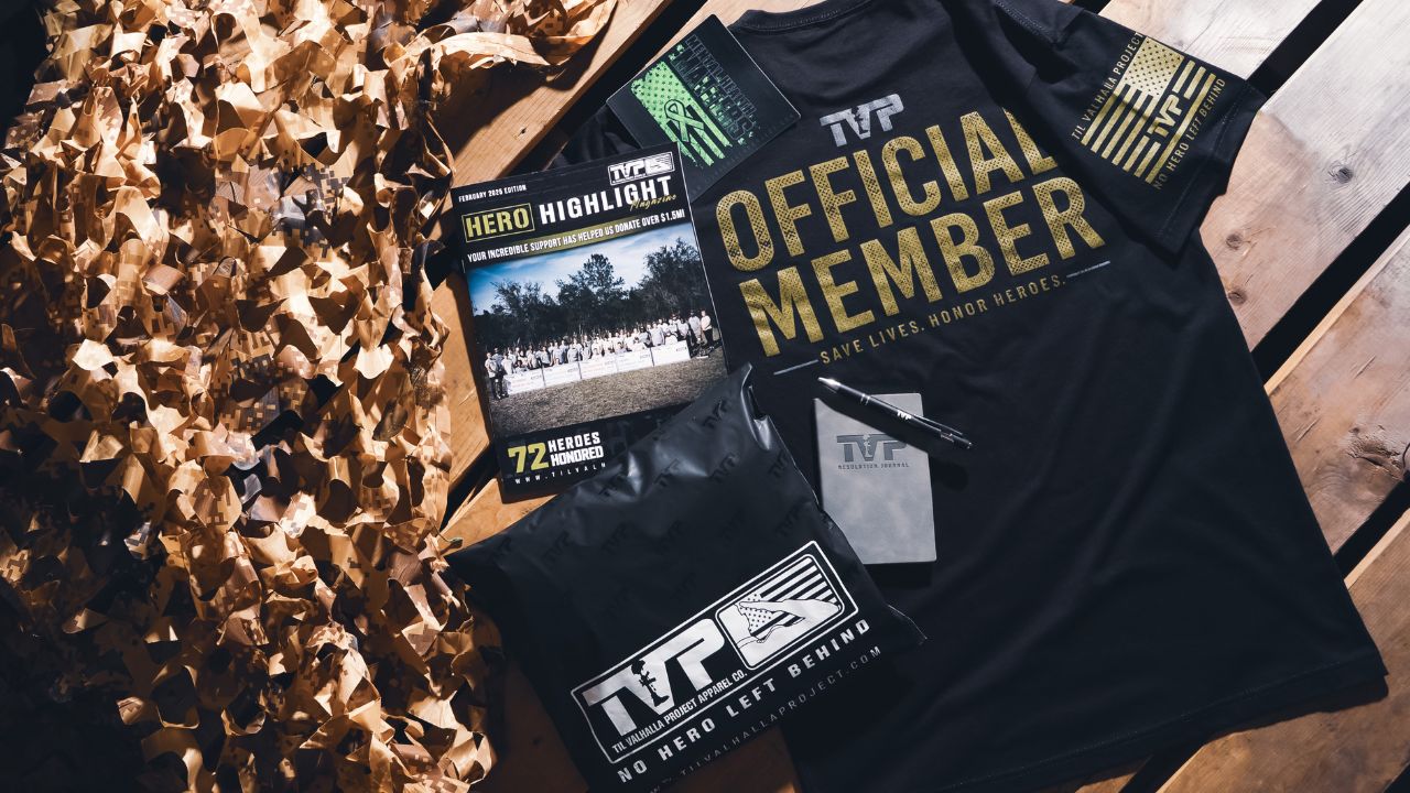 Til Valhalla Project Sticker The Only Membership That Honors the Fallen & Saves Lives – Til Valhalla ...