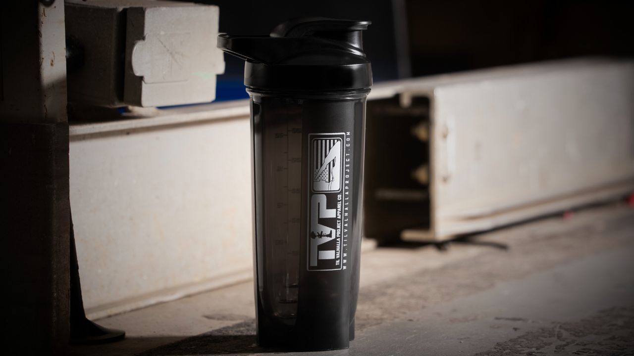 Fuel Your Strength with Purpose: The T.V.P. Shaker Cup