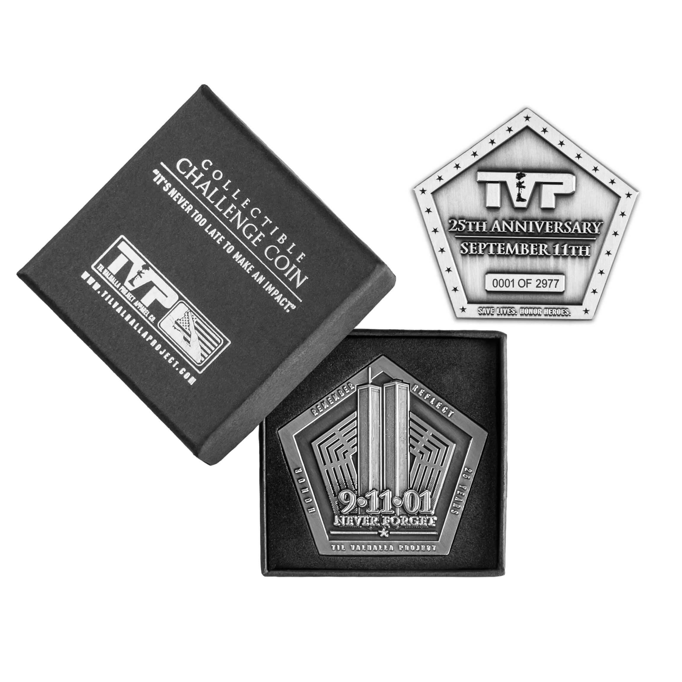 9/11 25th Anniversary - Challenge Coin