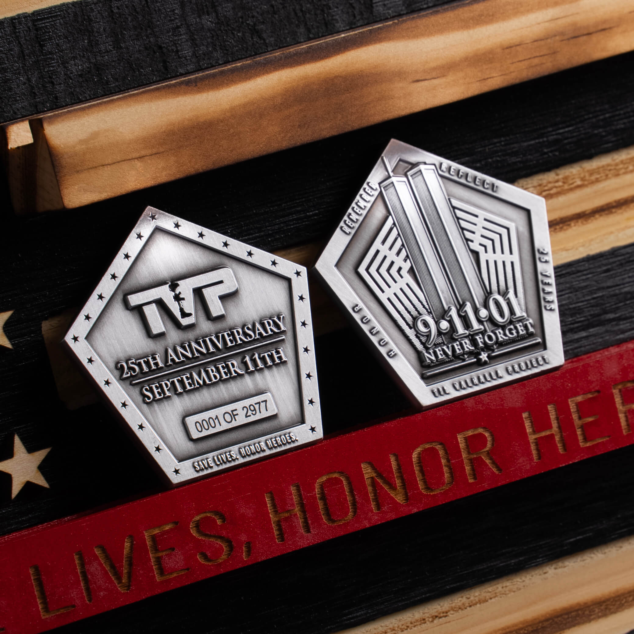 9/11 25th Anniversary - Challenge Coin