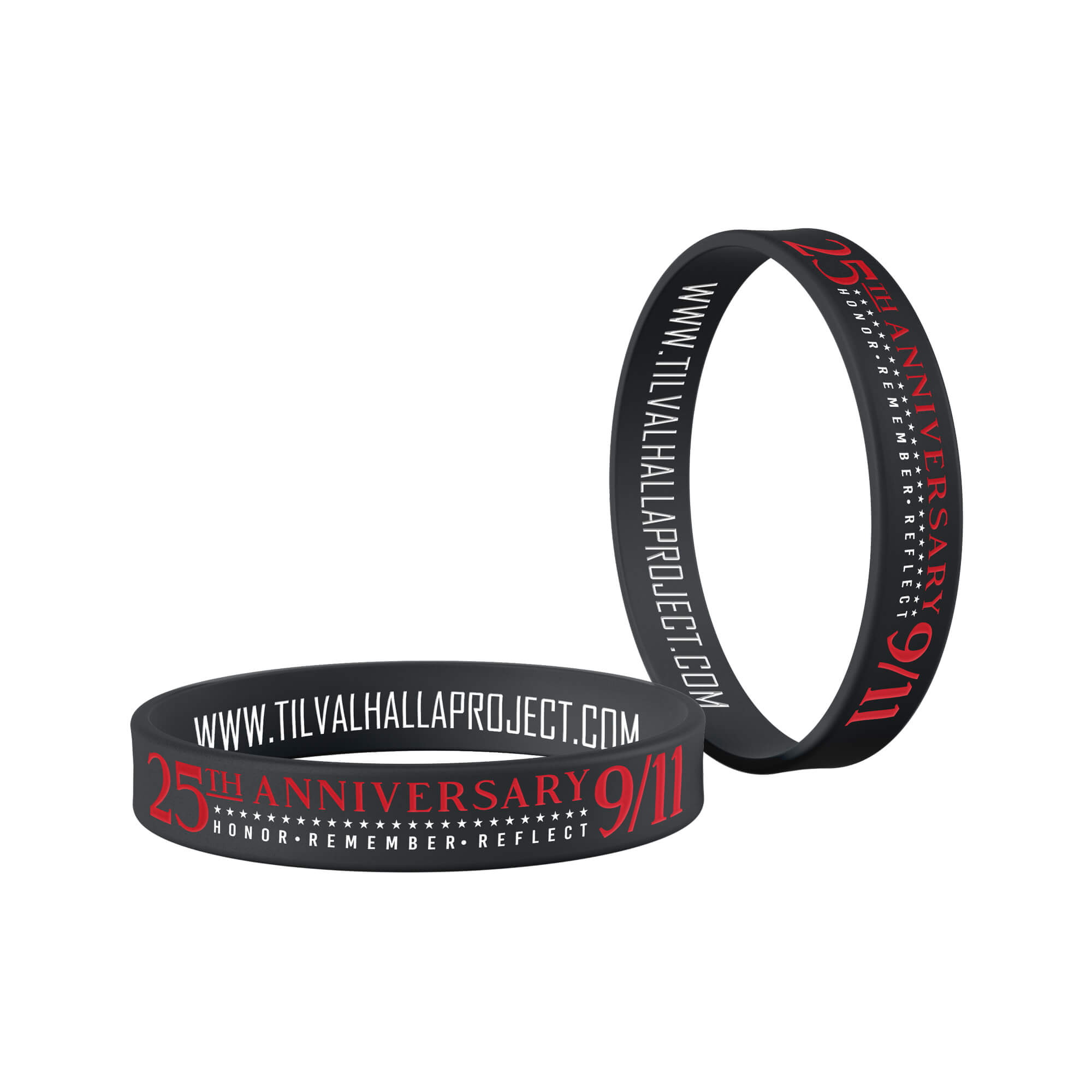 9/11 25th Anniversary - Silicone Bracelet
