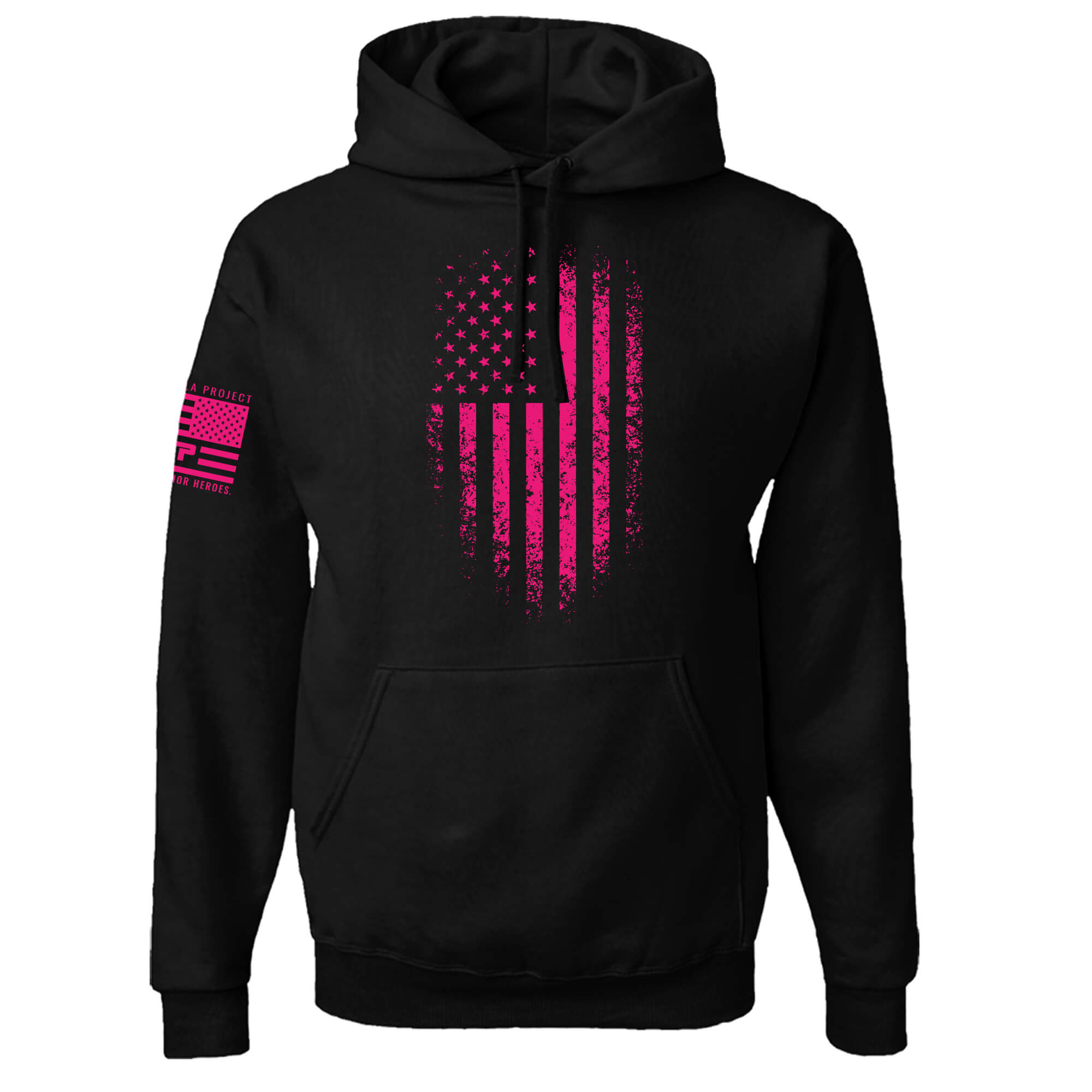 Distressed Flag - Hoodie