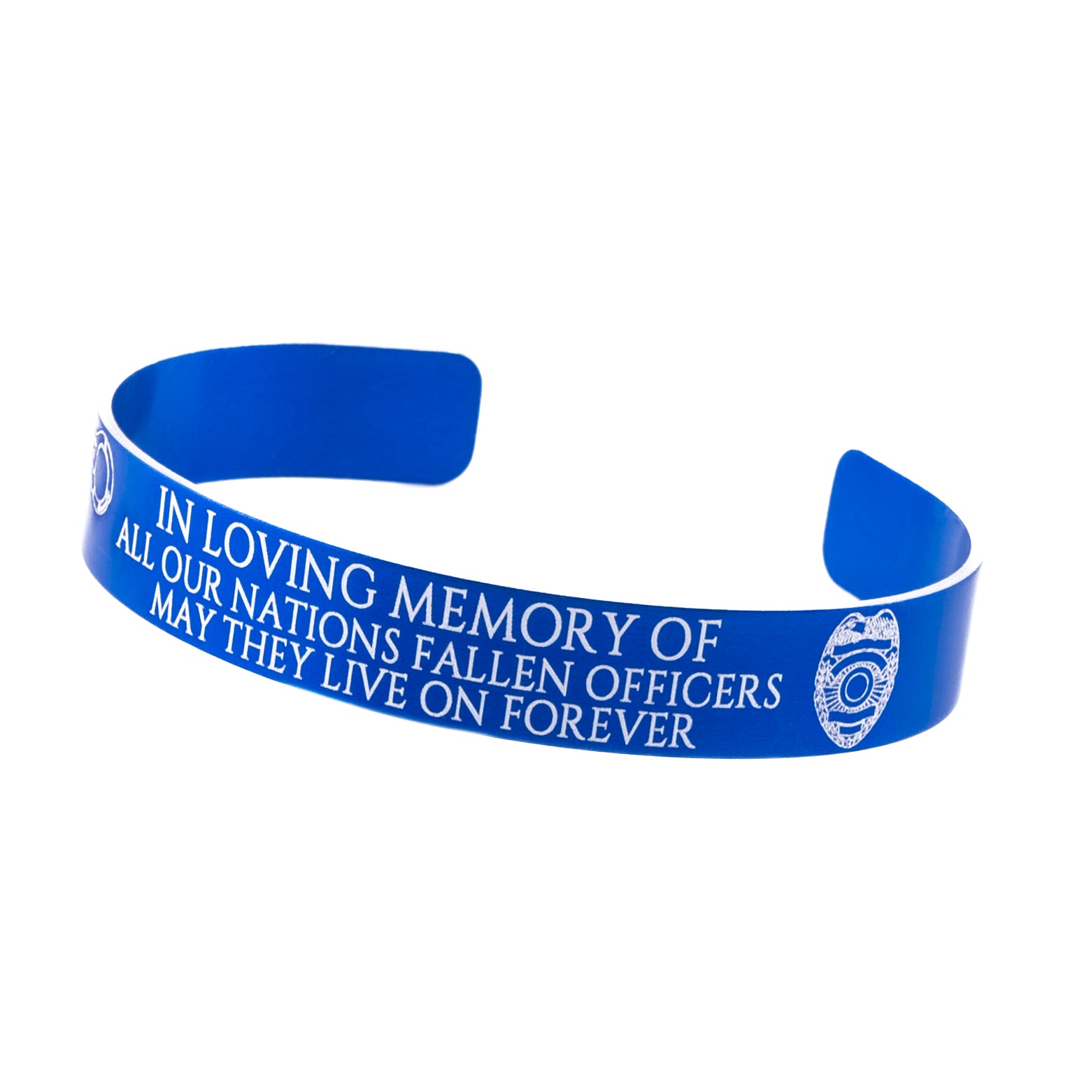 Order Colored Aluminum Custom Friend or Family Bracelet at Memorial  Bracelets dot com