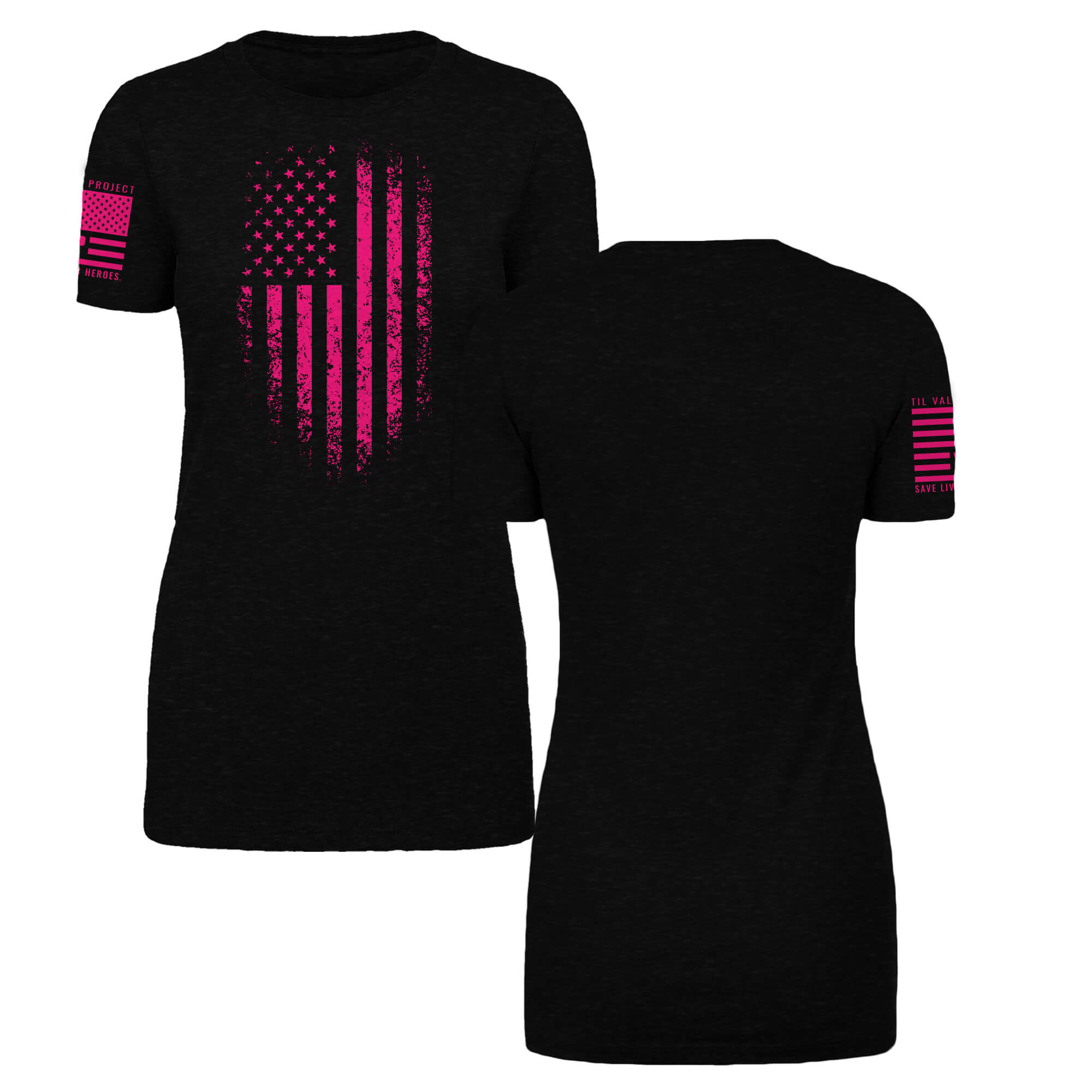 Distressed Flag Women's