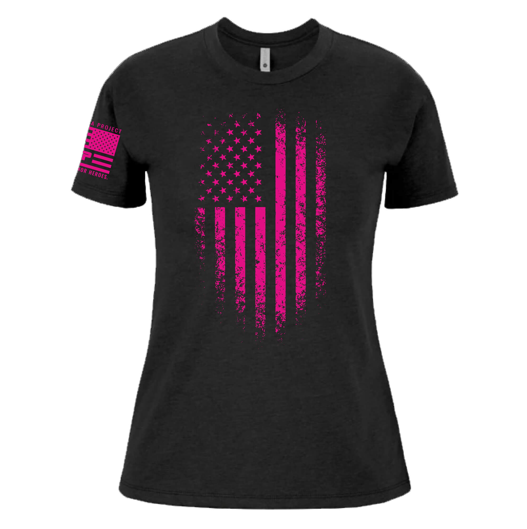 Distressed Flag - Women's Relaxed Fit