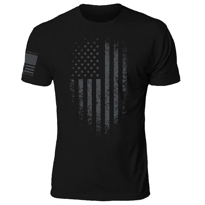 Distressed Flag - Ghosted