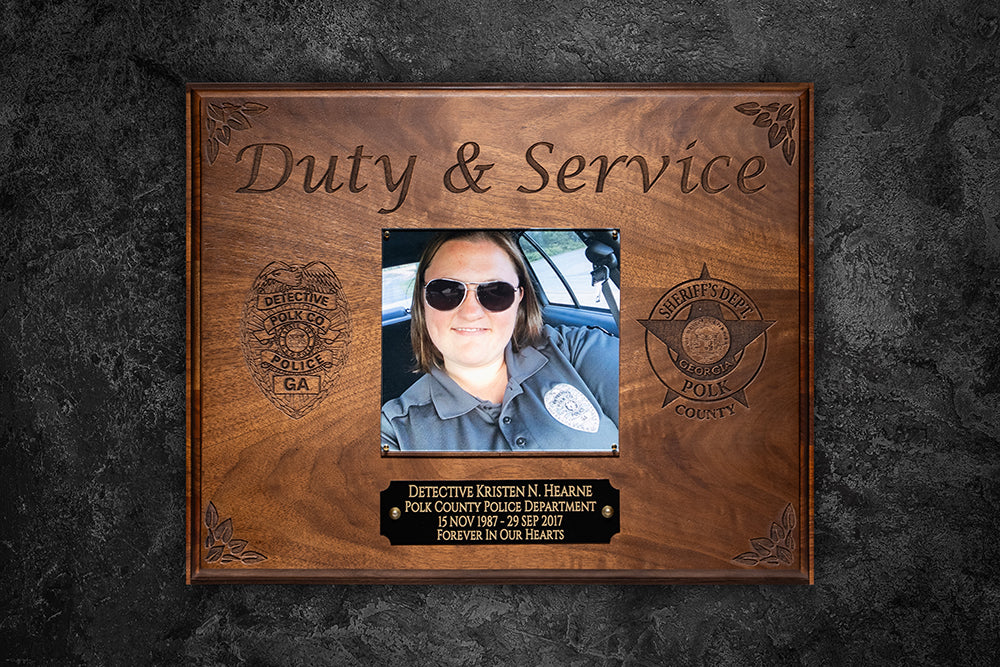 Fallen Hero Plaque