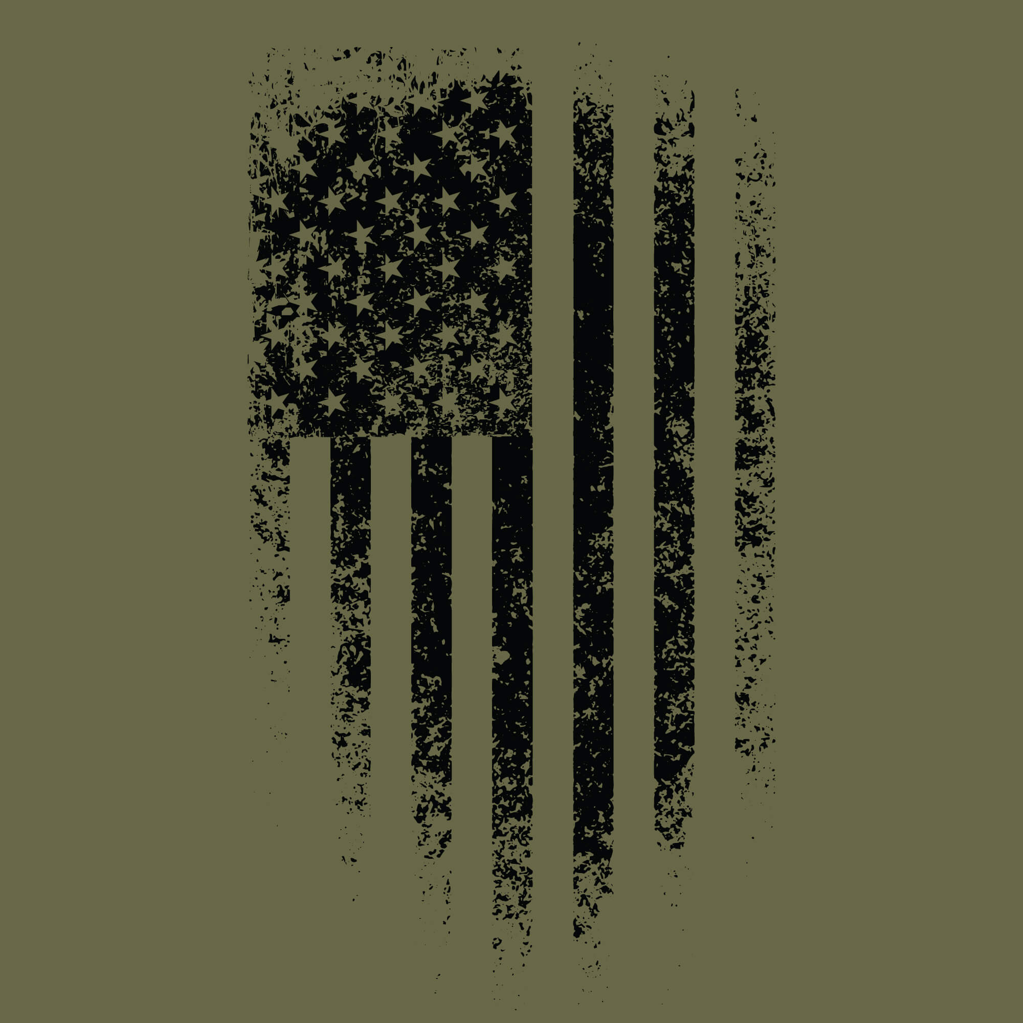 Distressed Flag - Hoodie