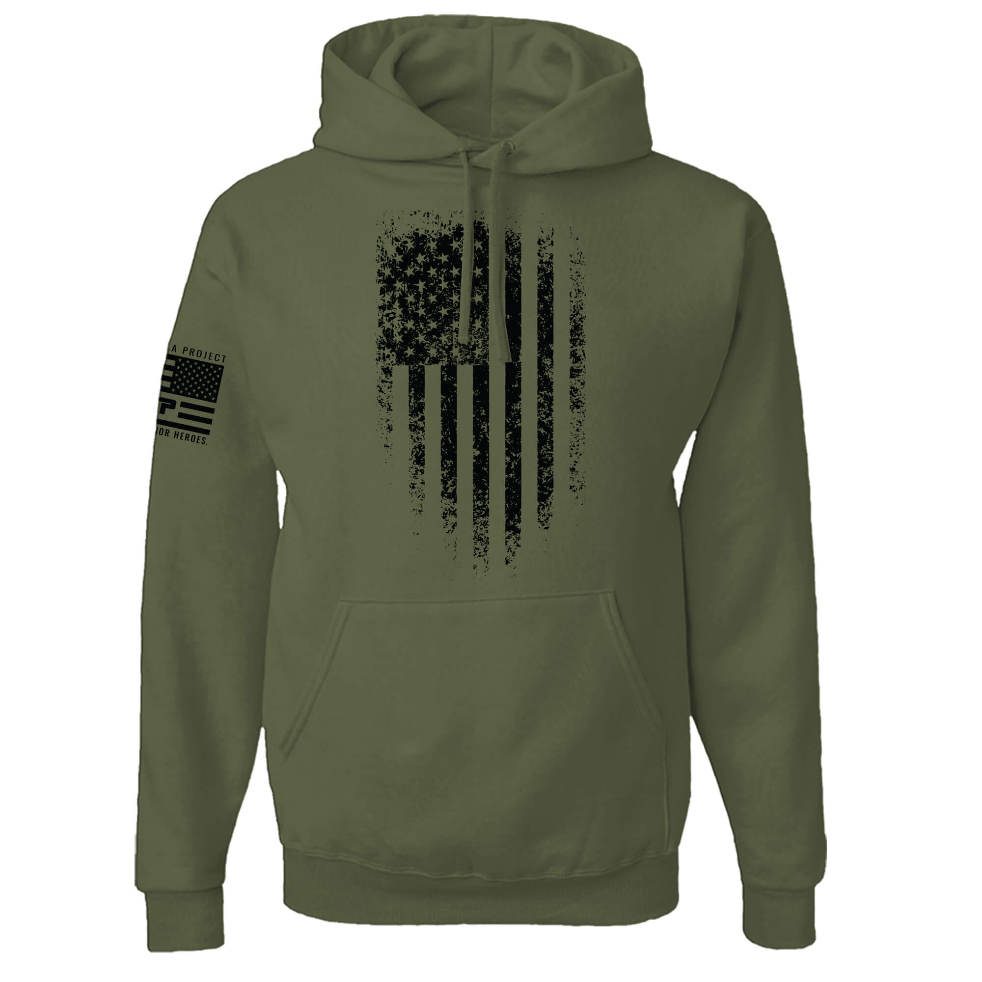 Distressed Flag - Hoodie