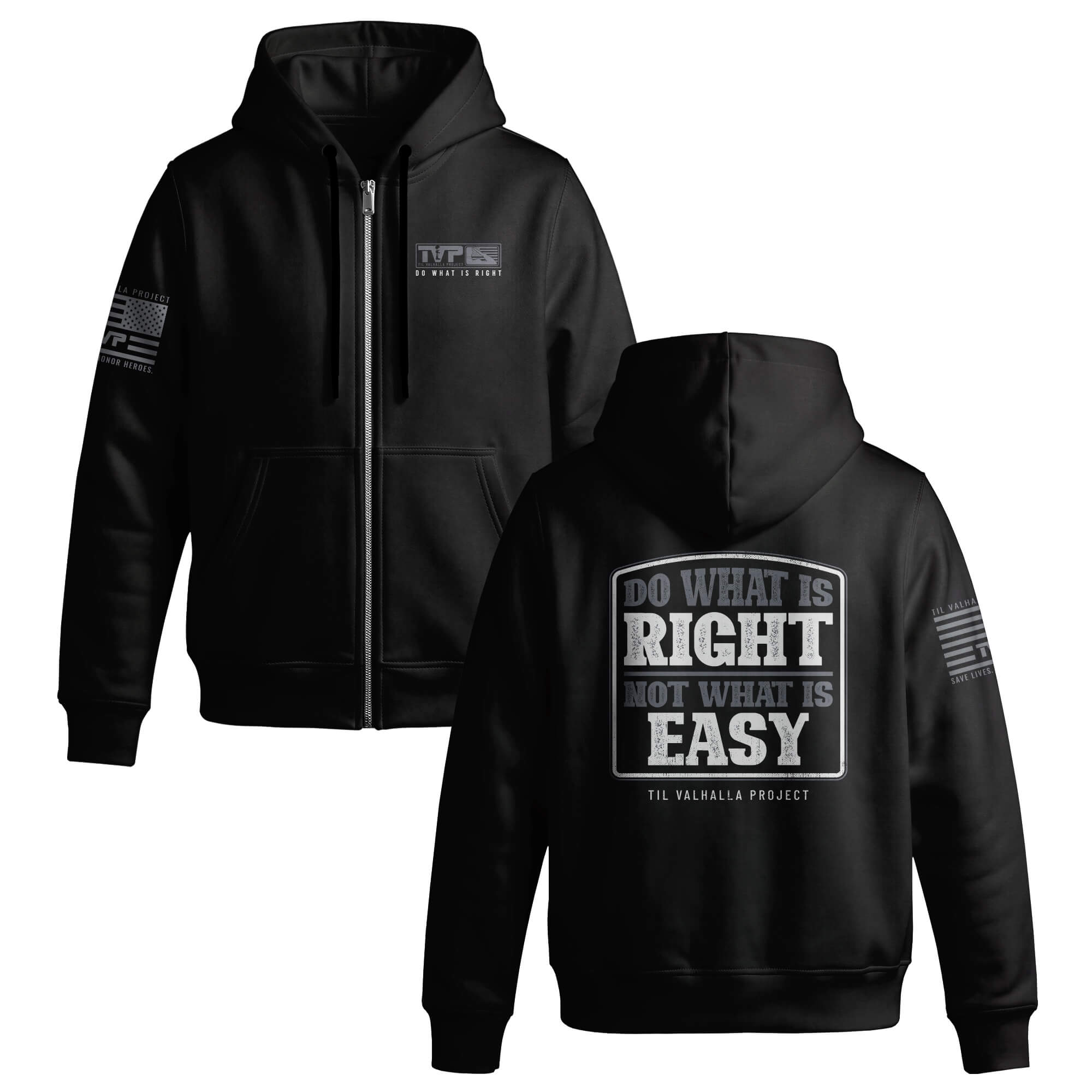 Do What's Right - Full Zip Hoodie