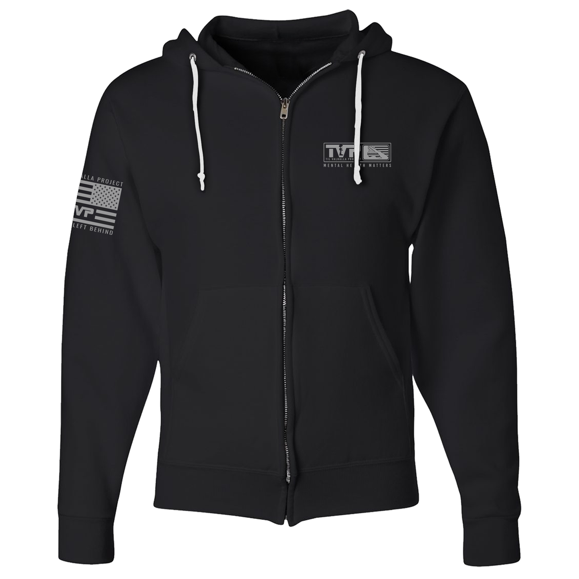 Hard Days - Full Zip Hoodie