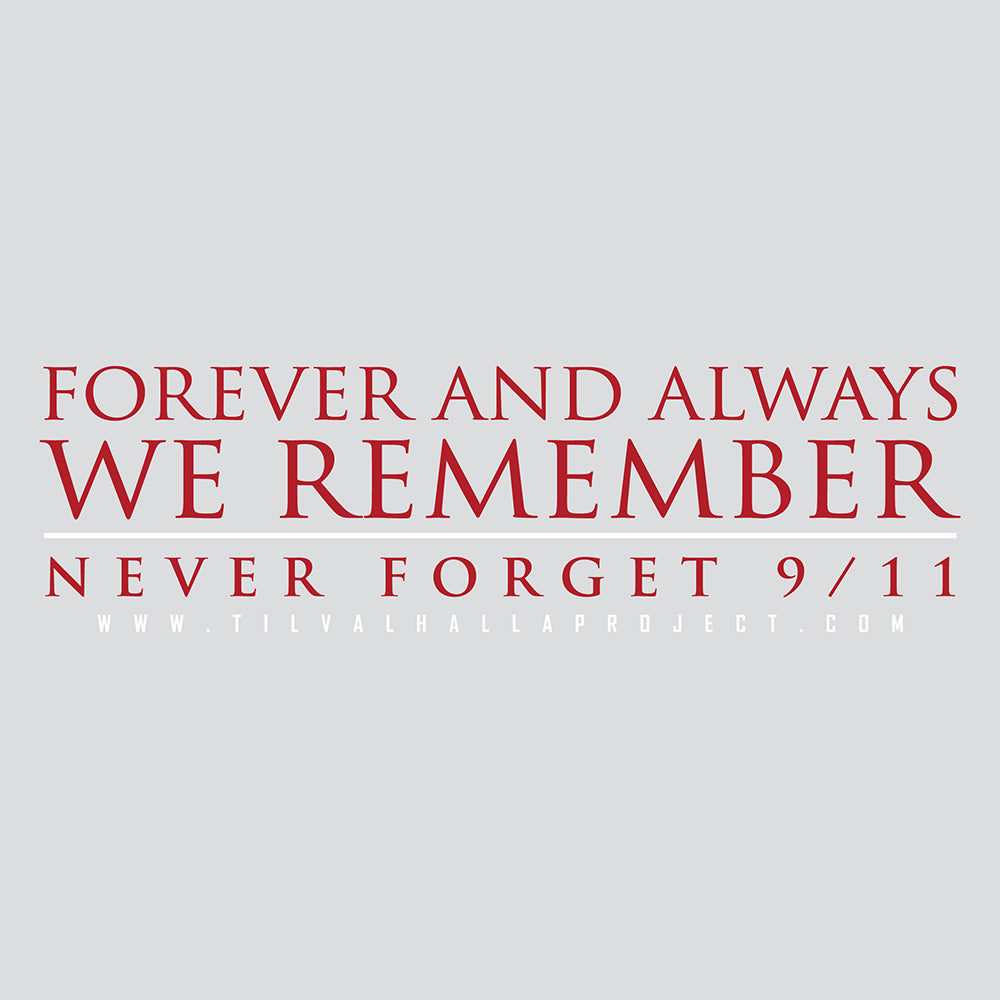 Forever and Always: 9/11 Tribute - Decal