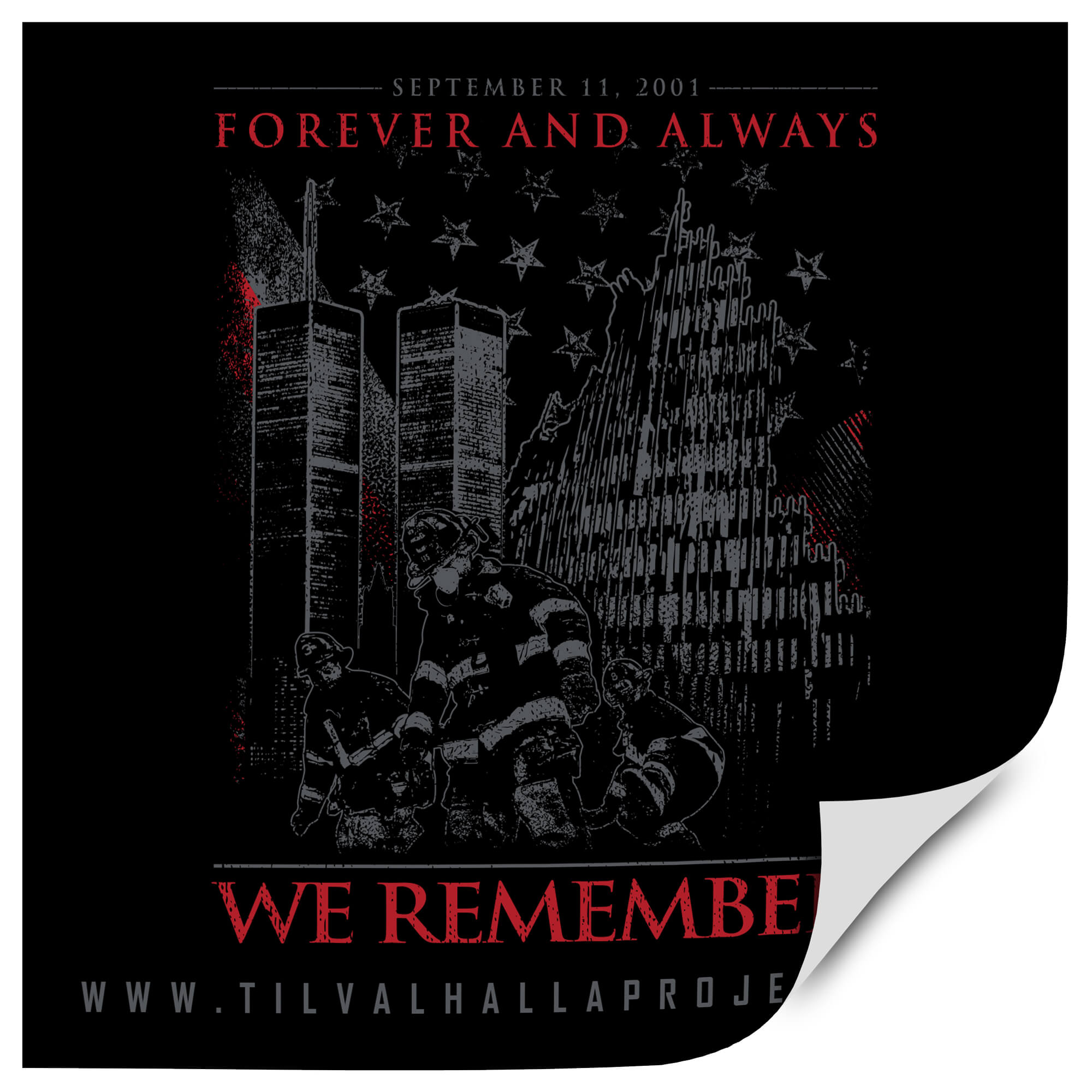 Forever and Always: 9/11 Tribute - Sticker
