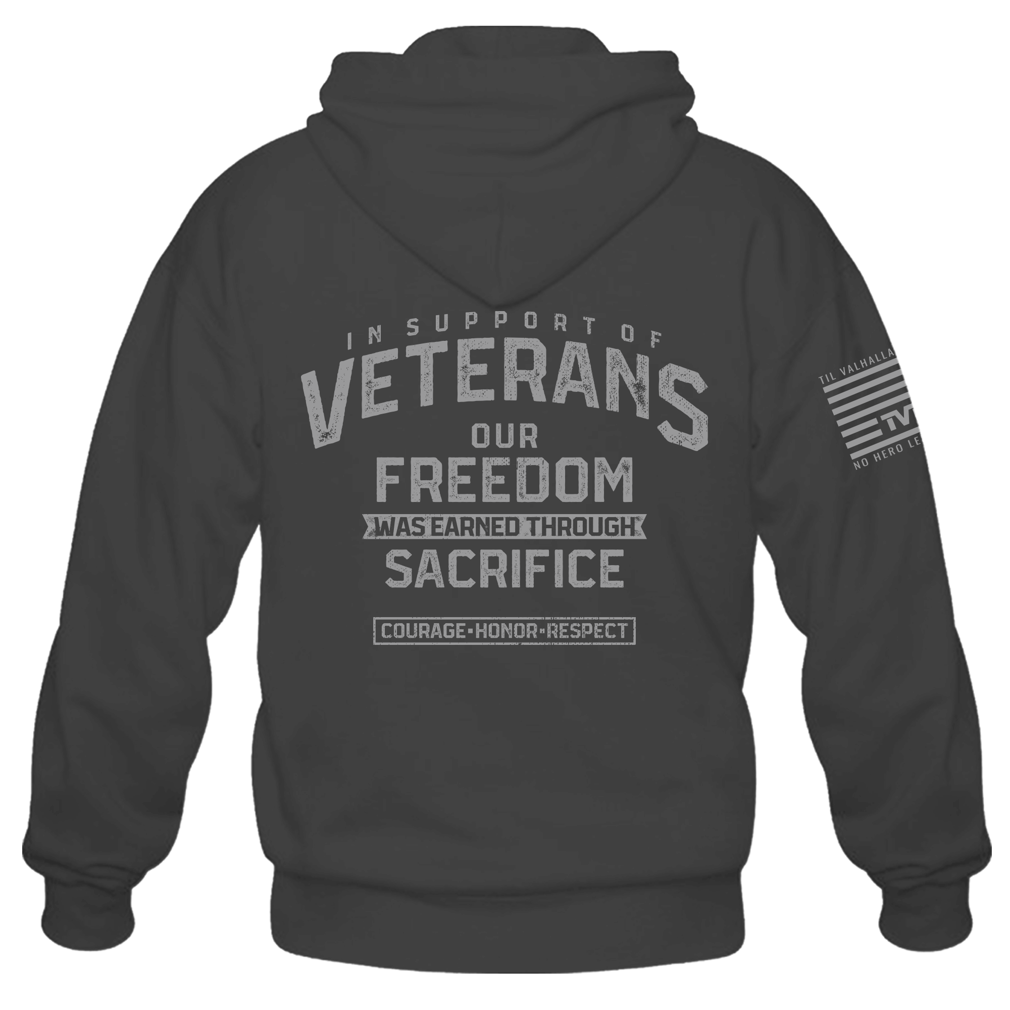 Freedom Earned Through Sacrifice - Hoodie