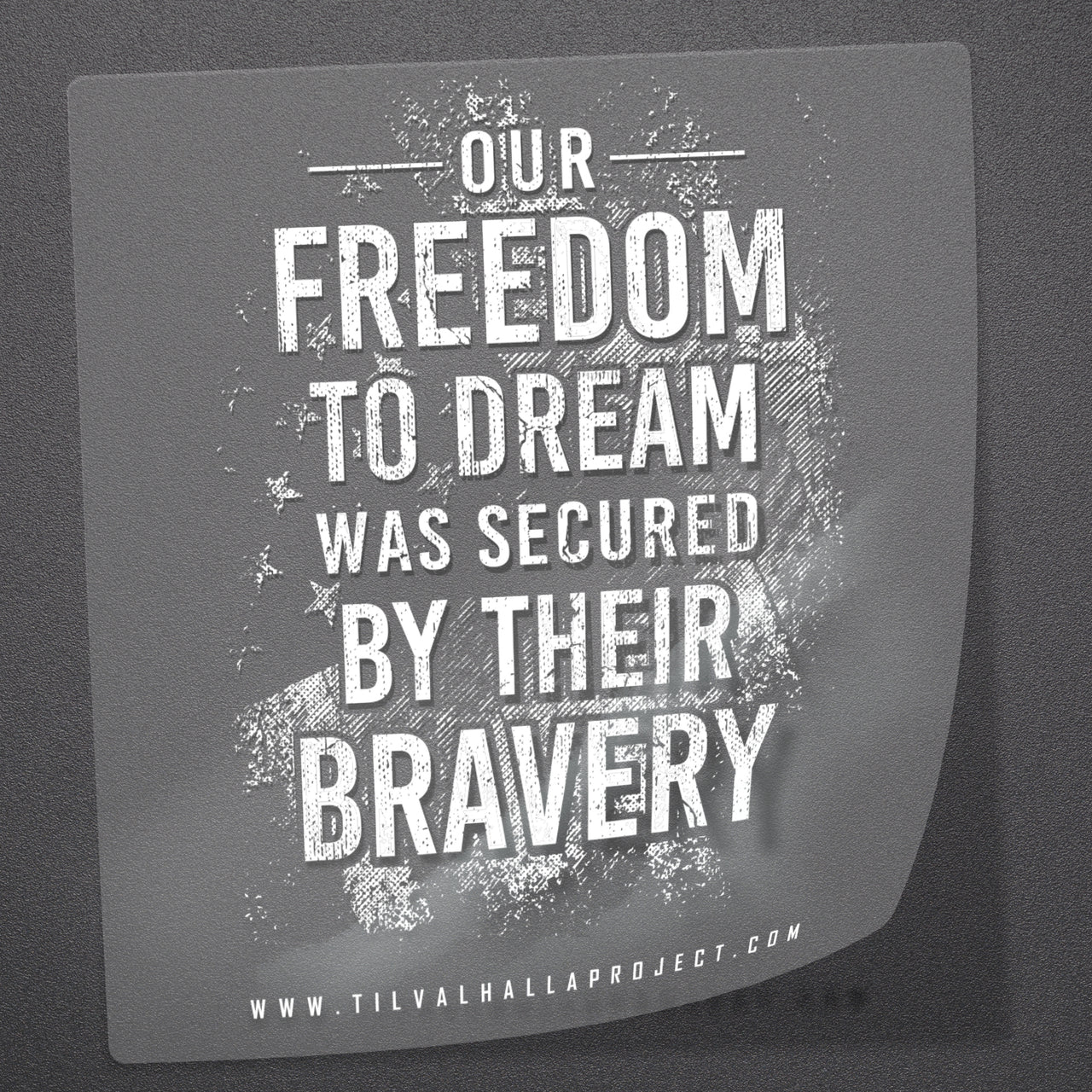 Freedom To Dream - Decal