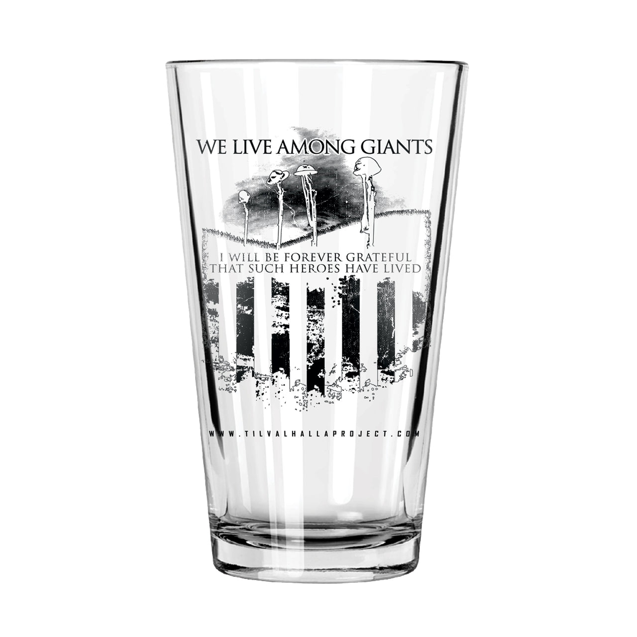 We Live Among Giants - Glassware