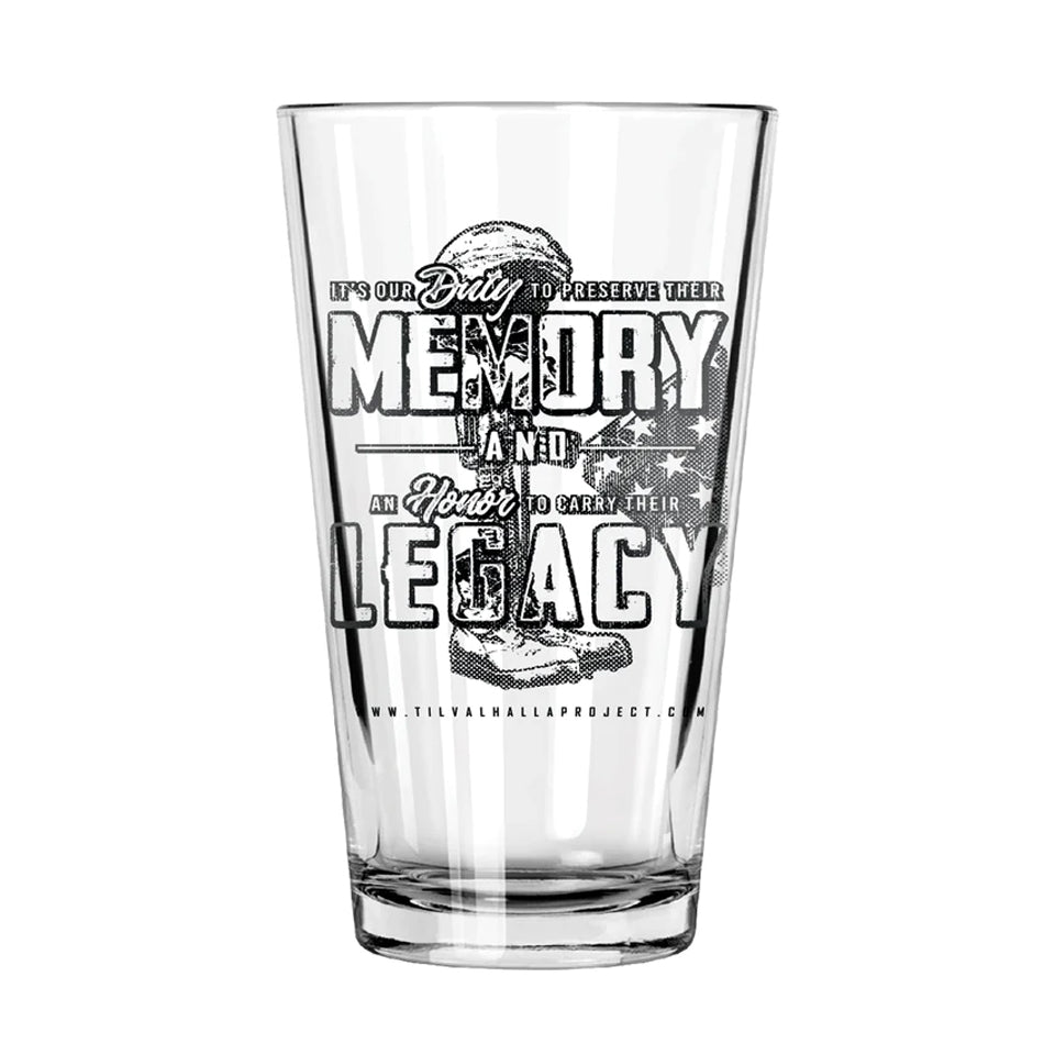 Heroes Never Forgotten - Glassware