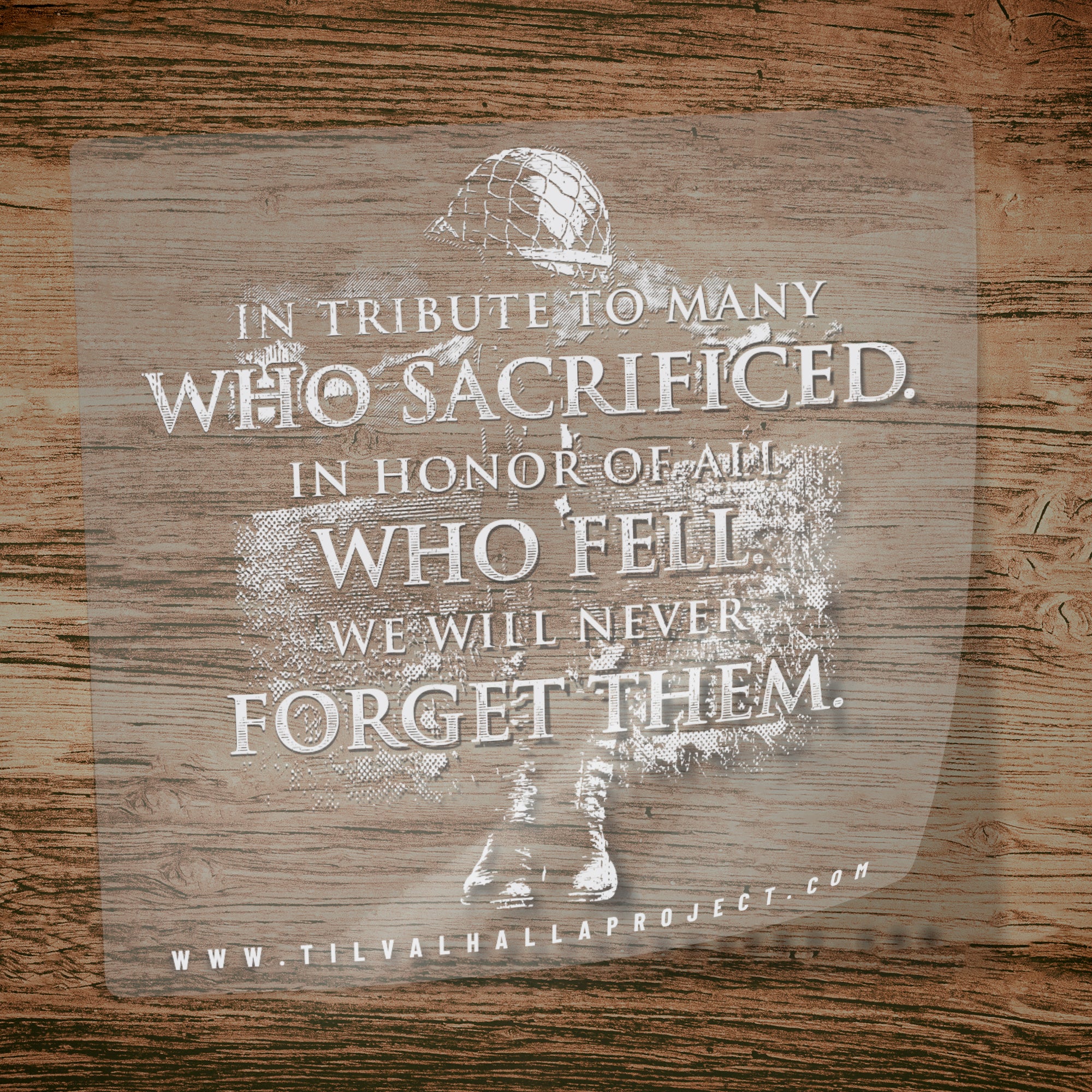 Honor All Who Gave All - Decal