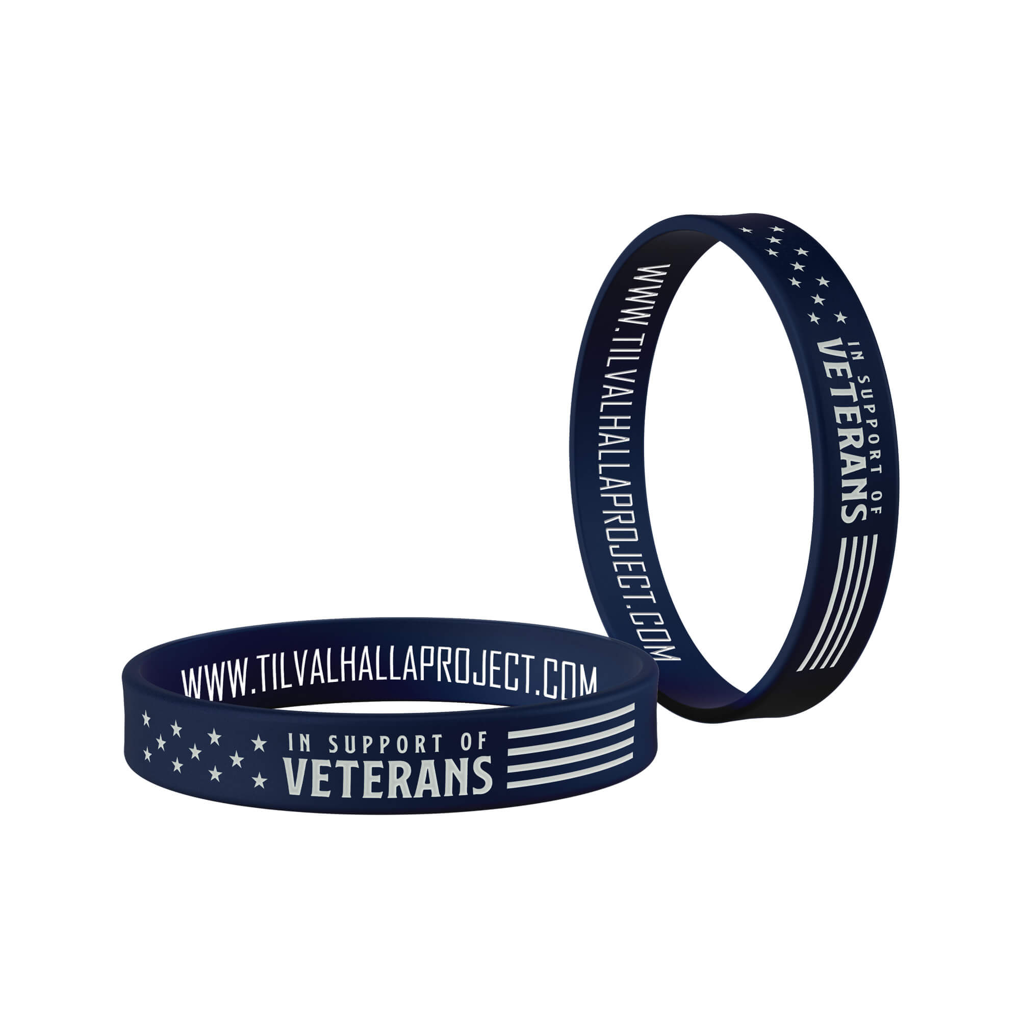 In Support of Veterans - Silicone Bracelet