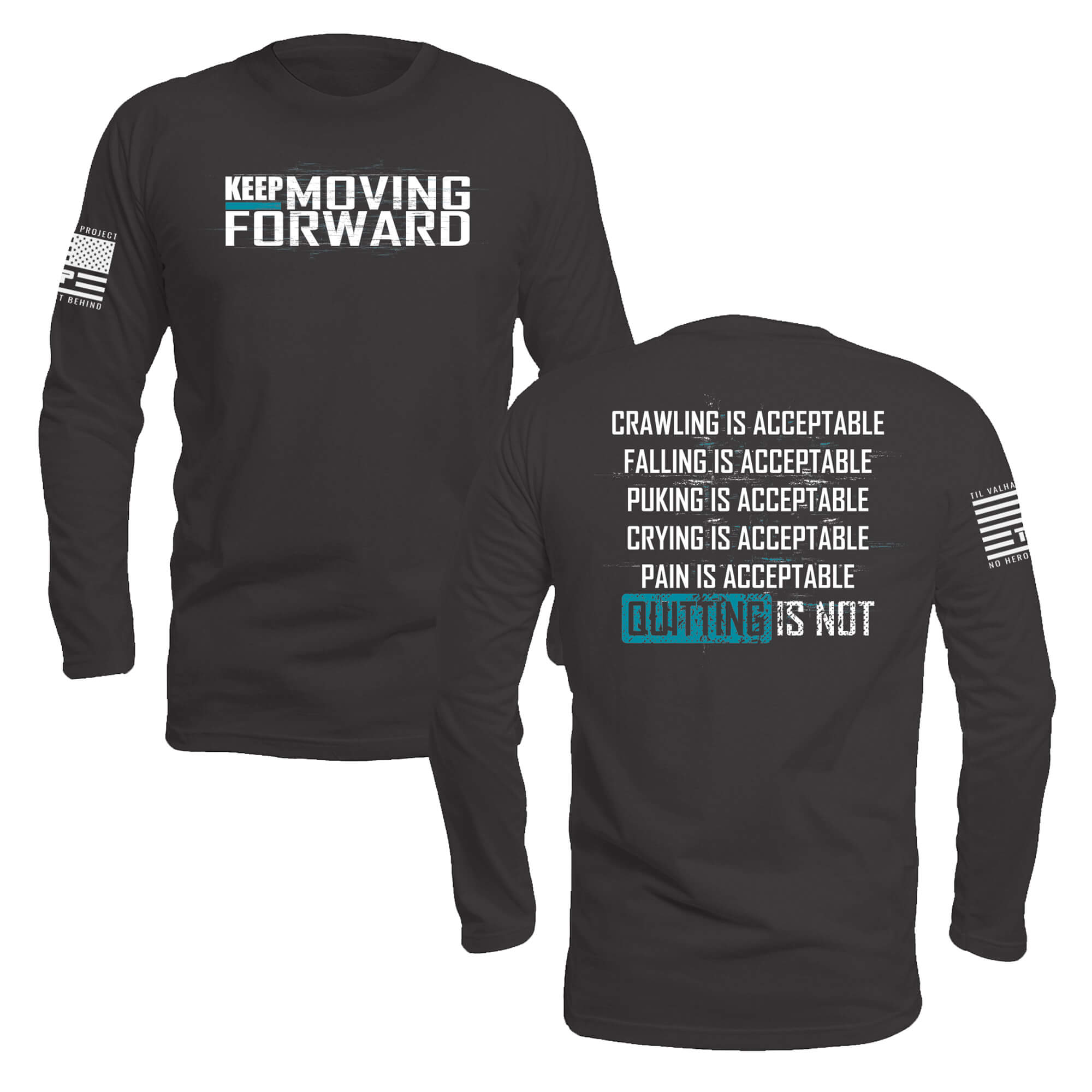 Keep Moving Forward - Long Sleeve Tee