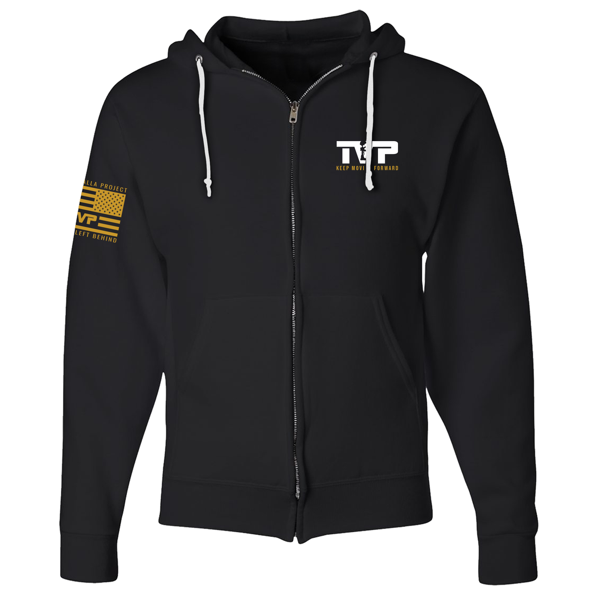 Keep Moving Forward - Full Zip Hoodie