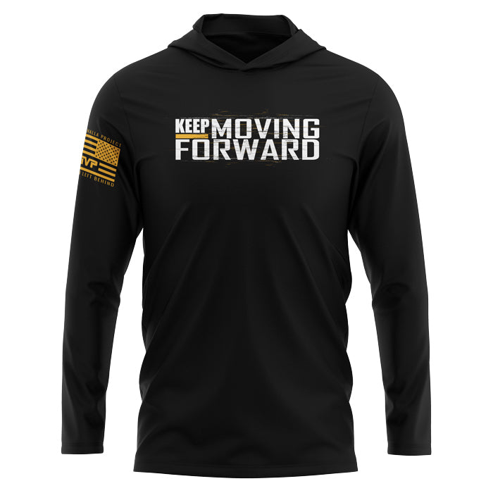 Keep Moving Forward - Hooded Long-Sleeve