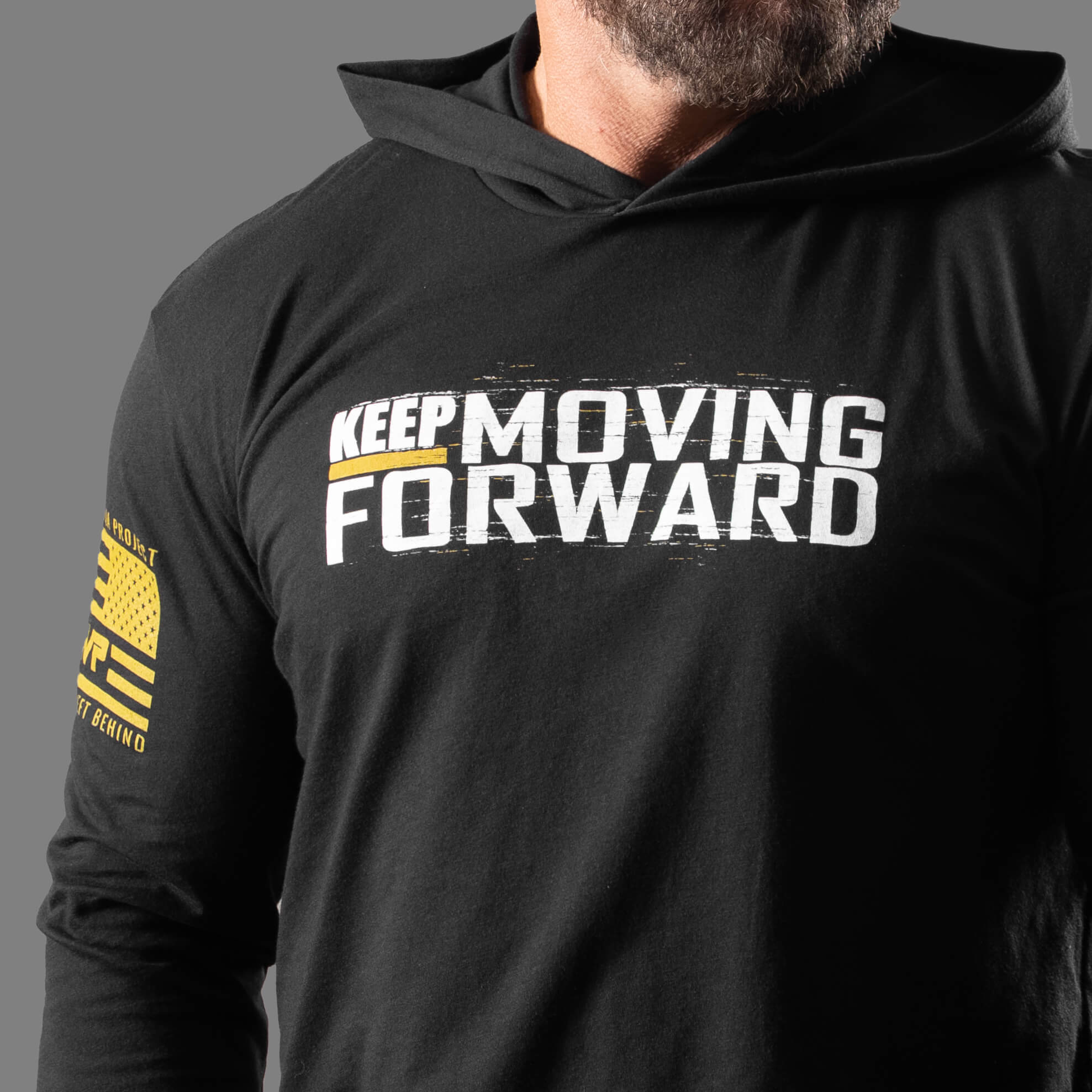 Keep Moving Forward - Hooded Long-Sleeve