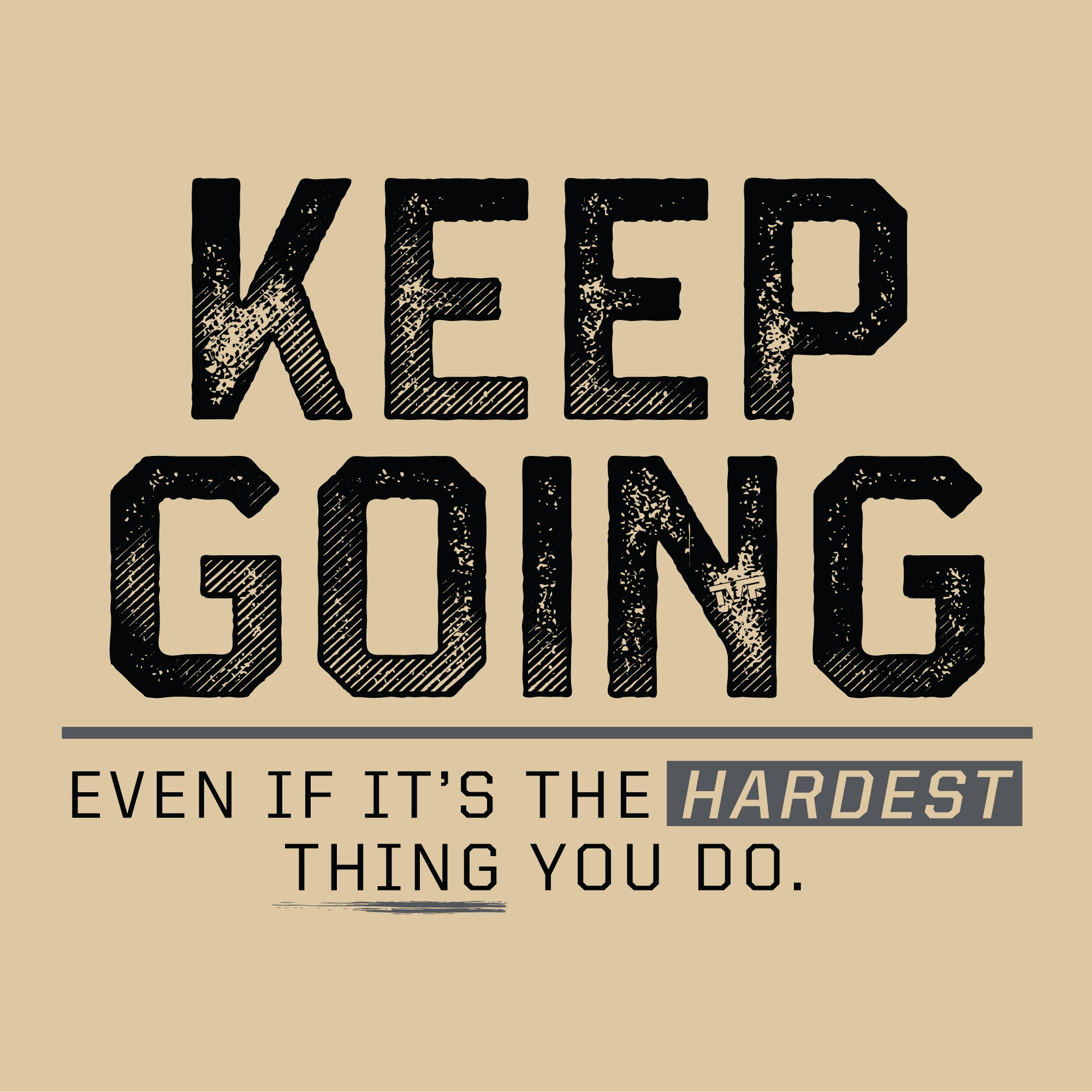 Keep Going - Tan