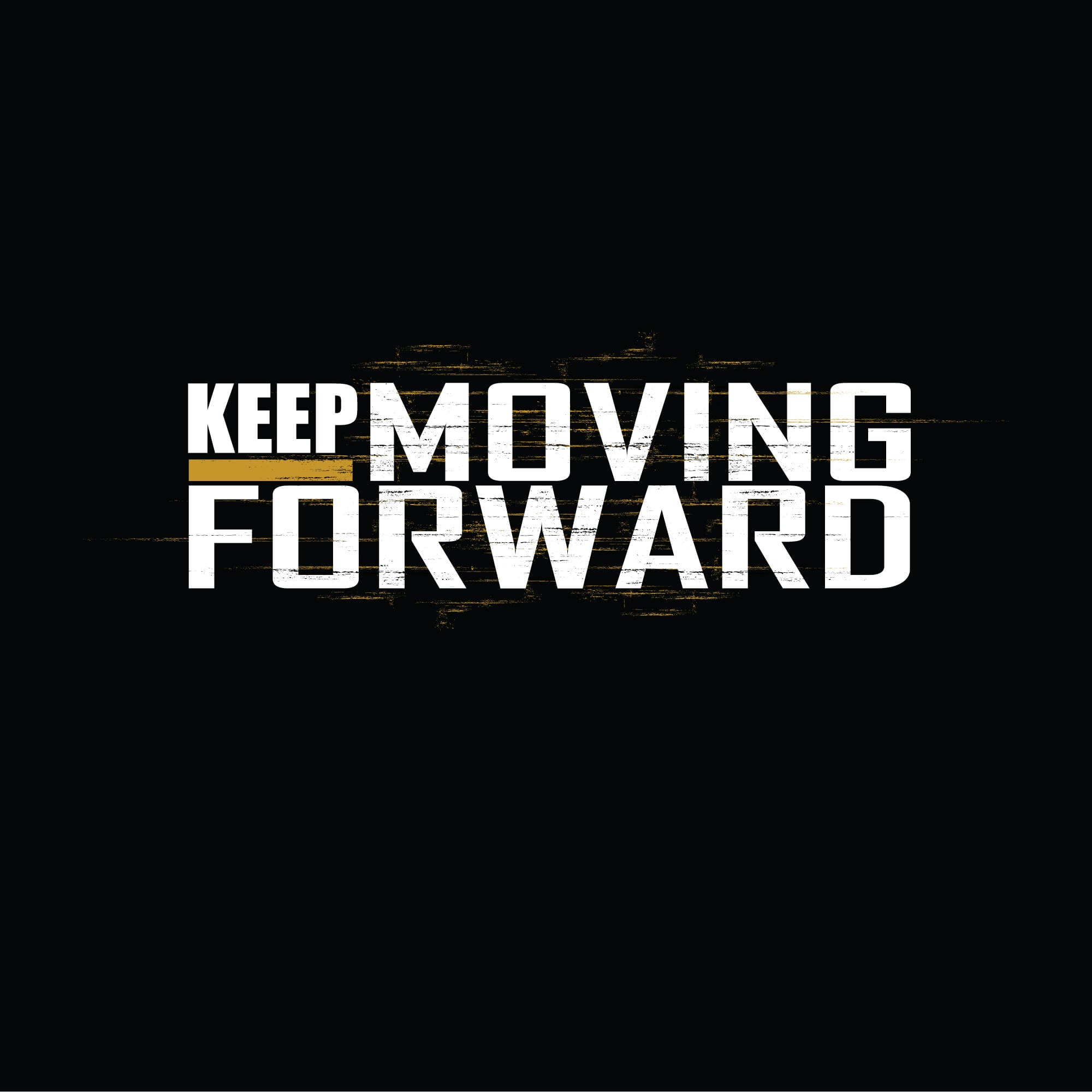Keep Moving Forward - Hooded Long-Sleeve