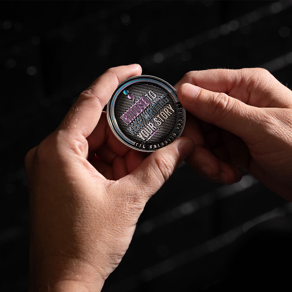 Keep Writing Your Story - Challenge Coin
