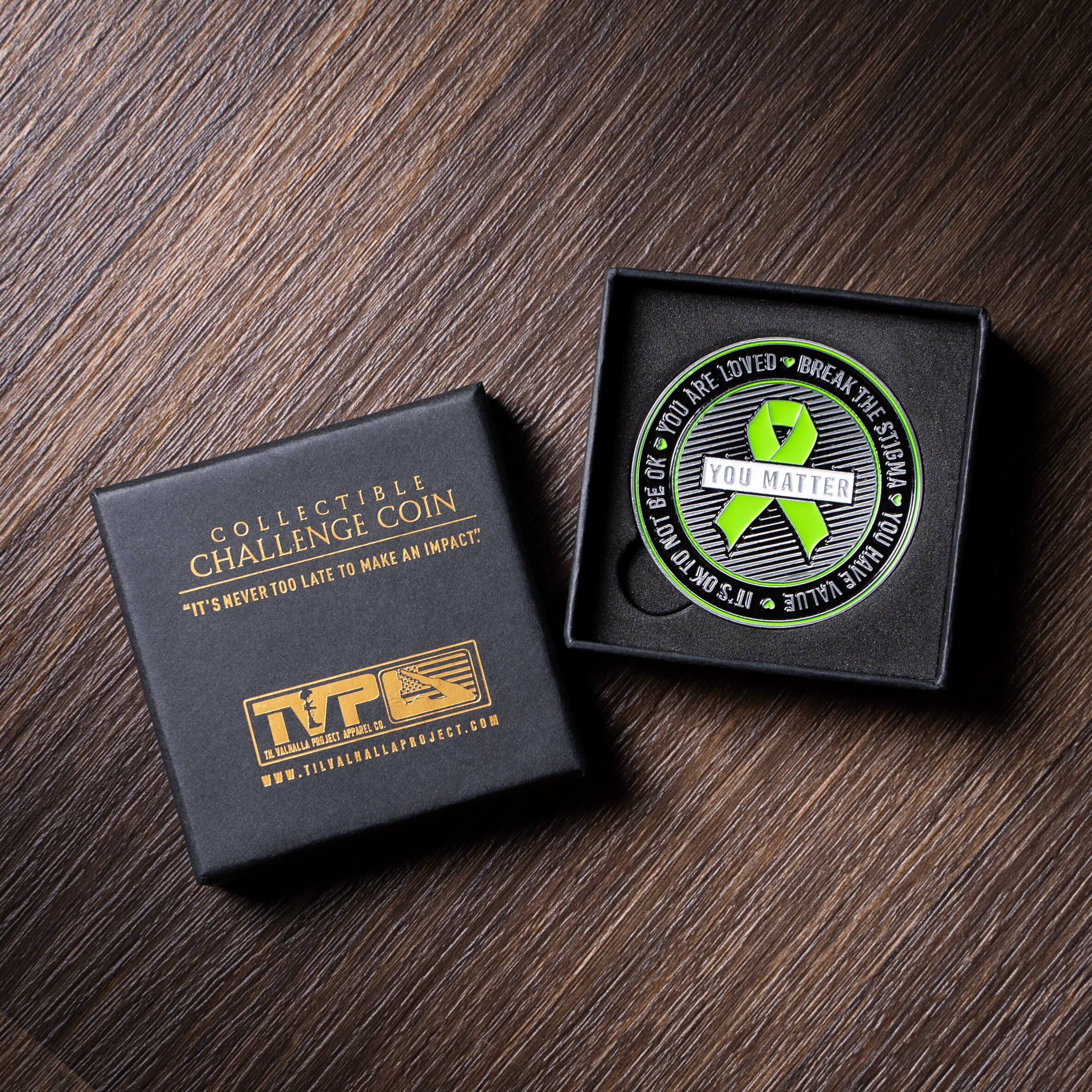 Mental Health Awareness - Challenge Coin