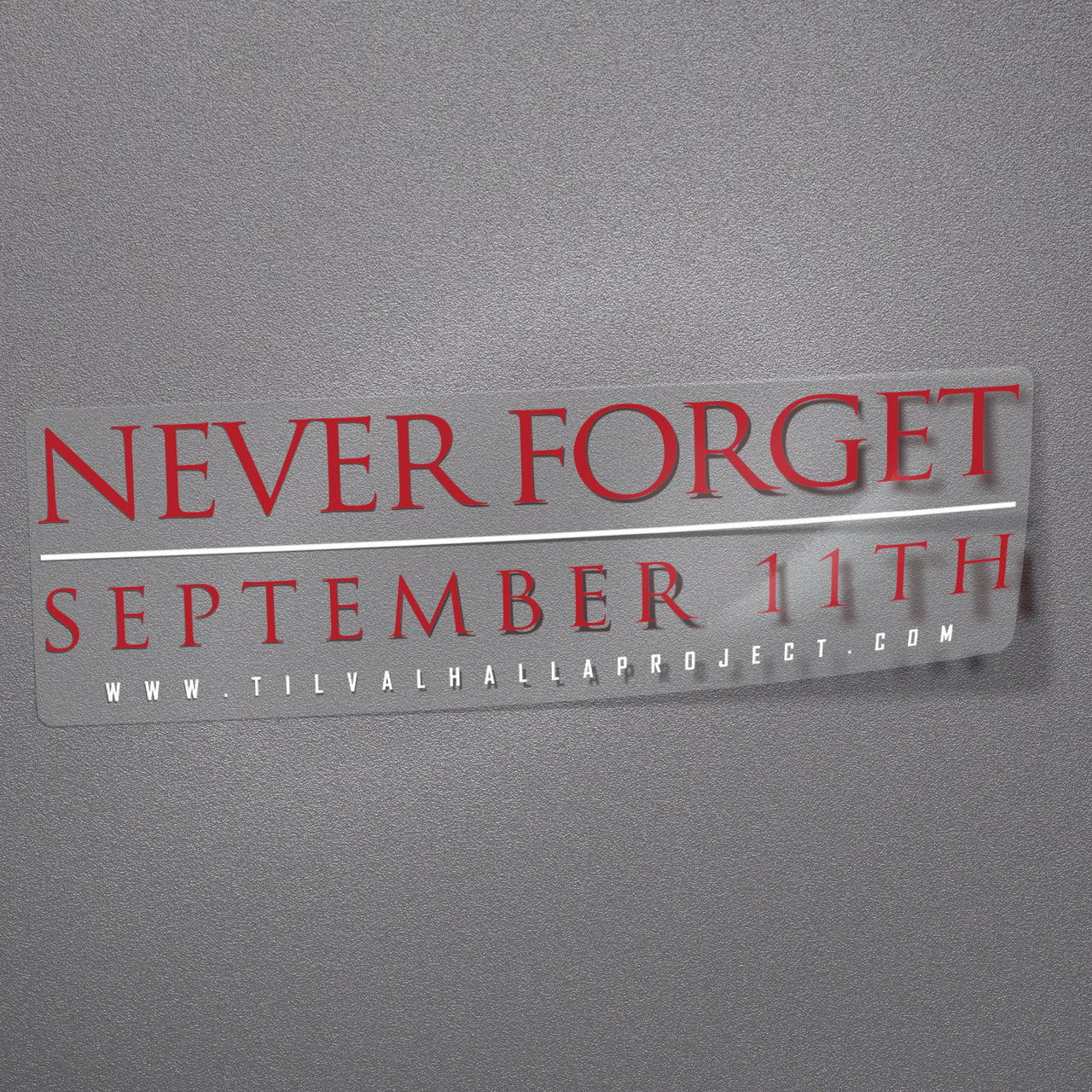 Never Forget: 9/11 Tribute - Decal