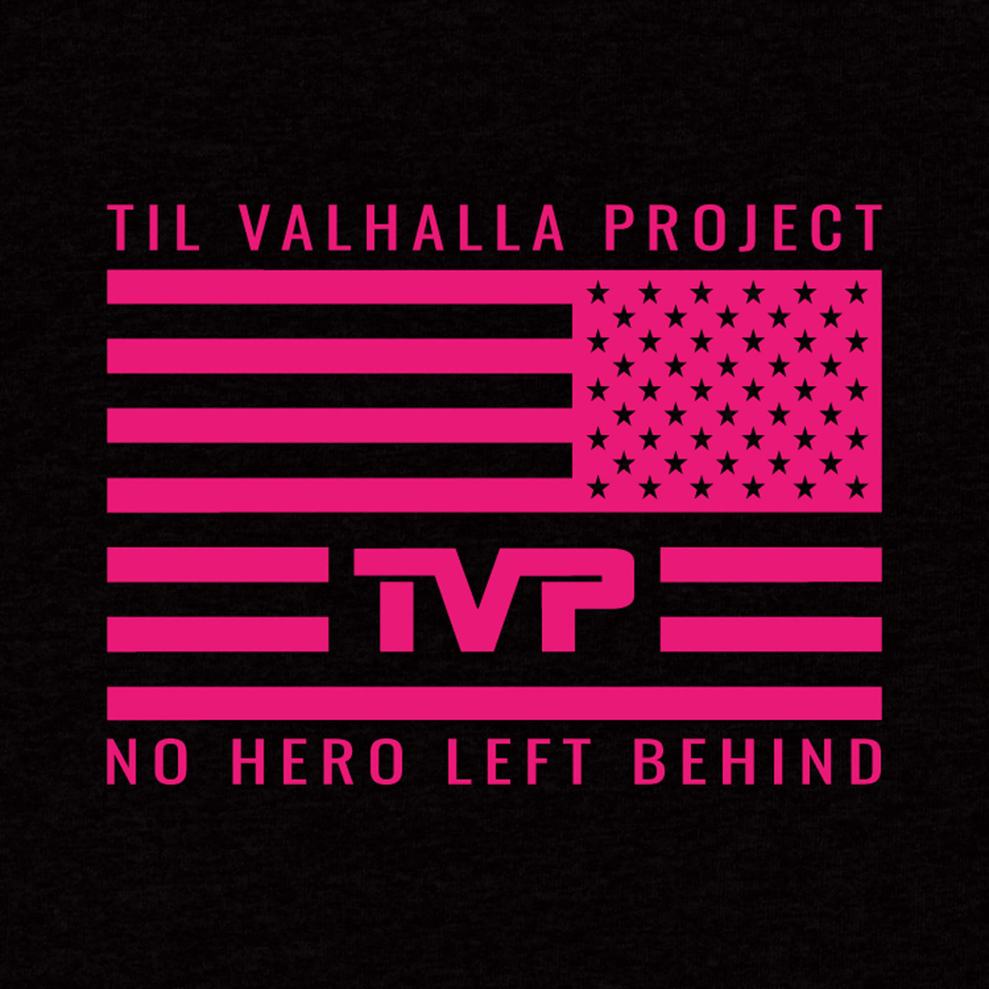 Distressed Flag - Pink