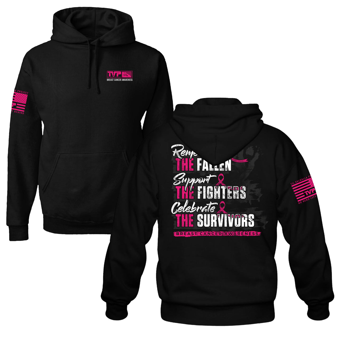 Remember, Support, Celebrate - Hoodies