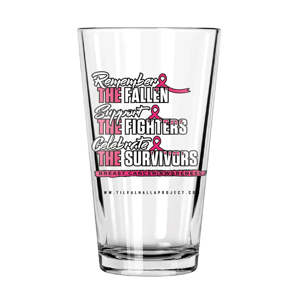 Remember, Support, Celebrate - Glassware