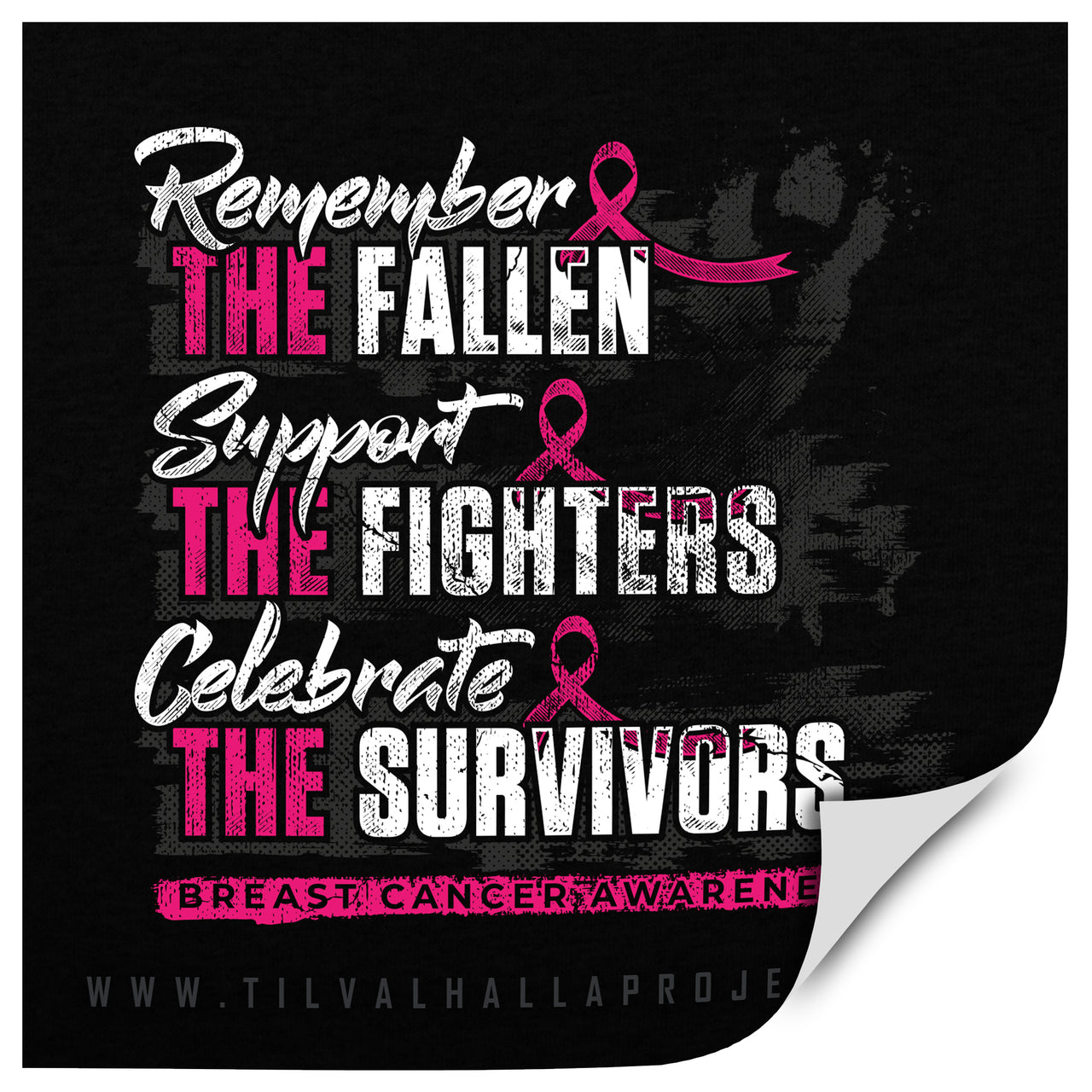 Remember, Support, Celebrate - Sticker