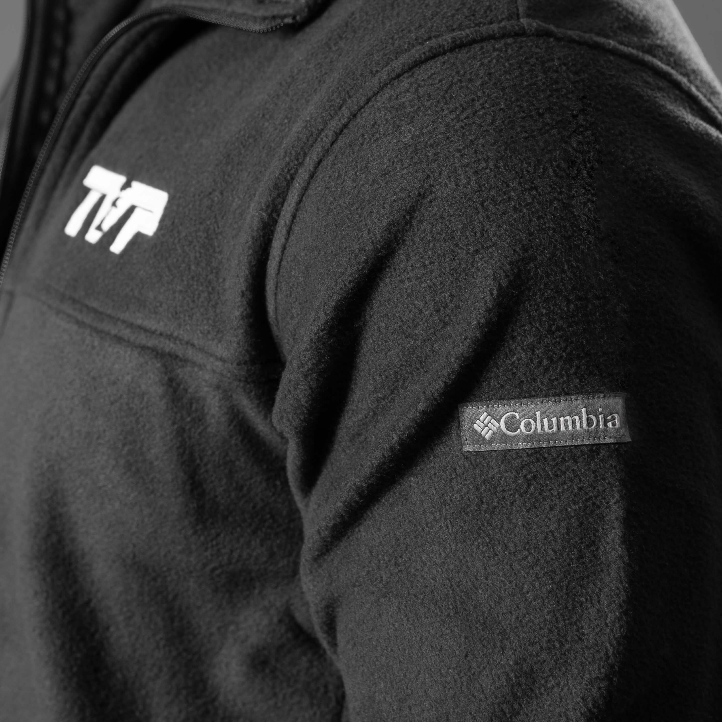 T.V.P. Embroidered Full-Zip Fleece Jacket