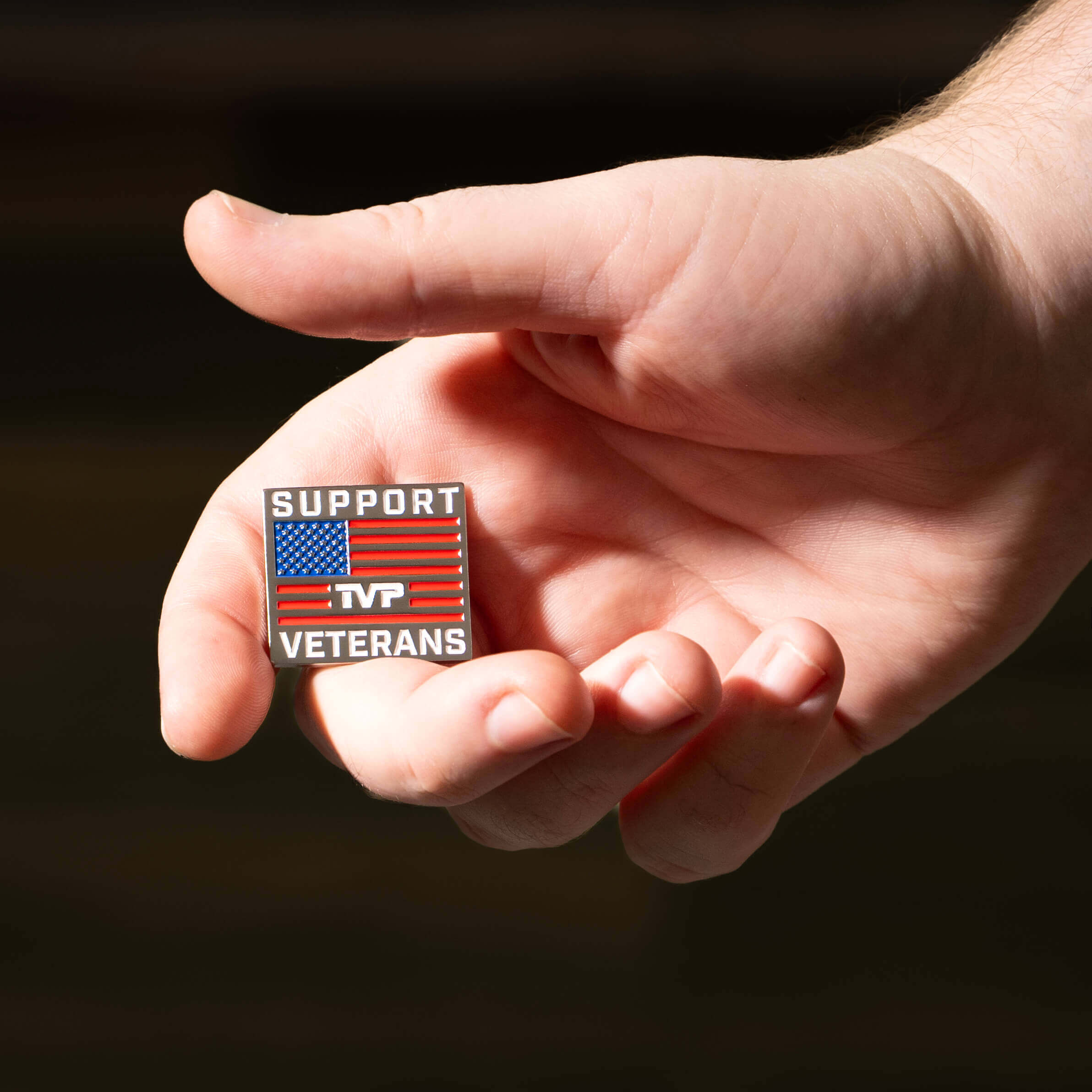Support Veterans - Pin