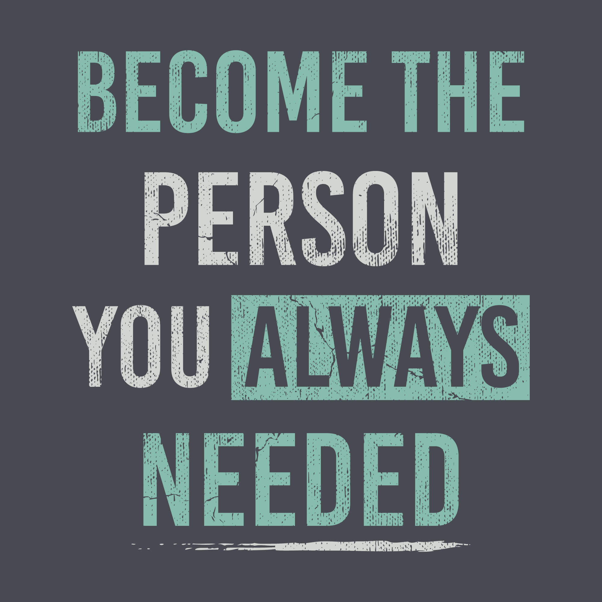 The Person You Needed