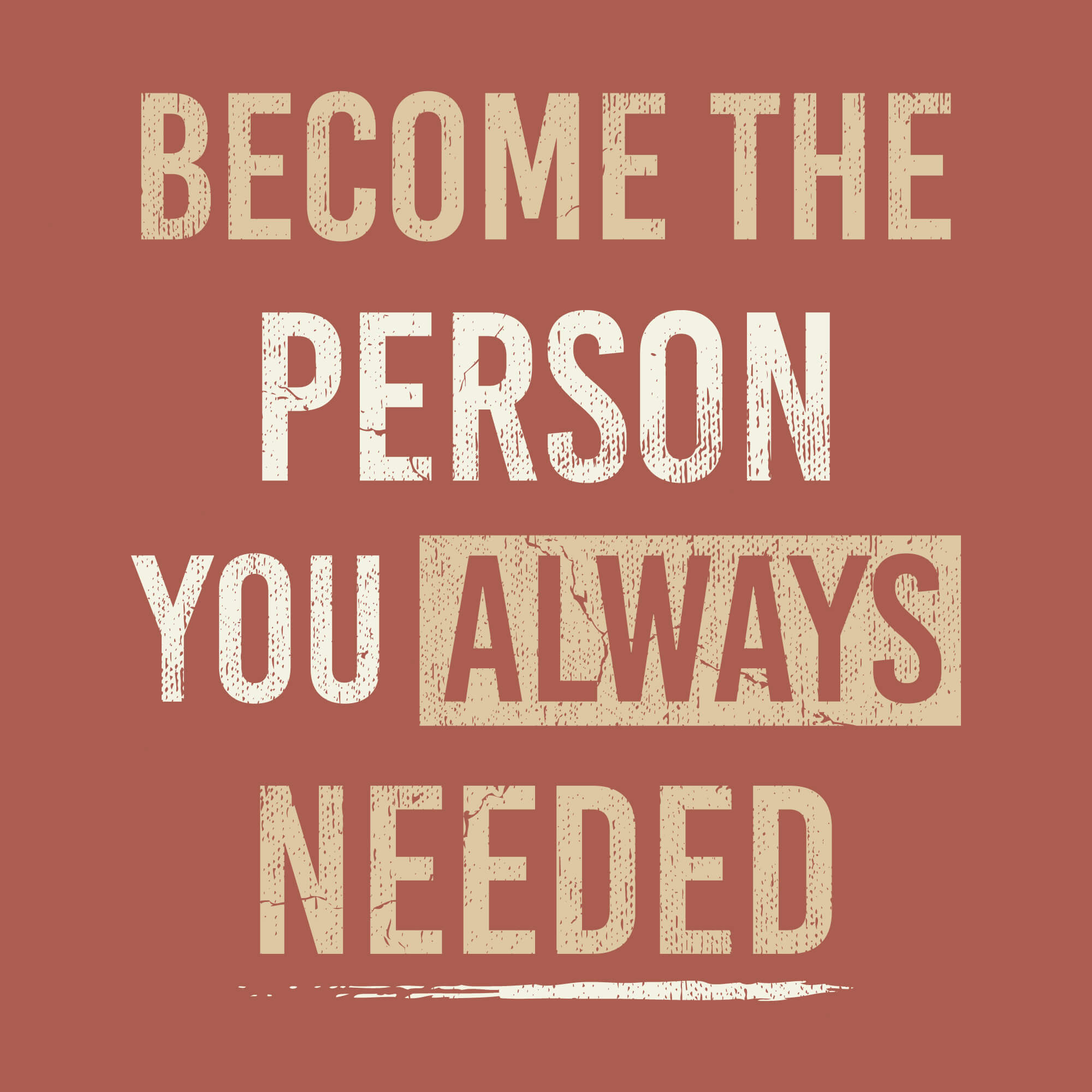 The Person You Needed