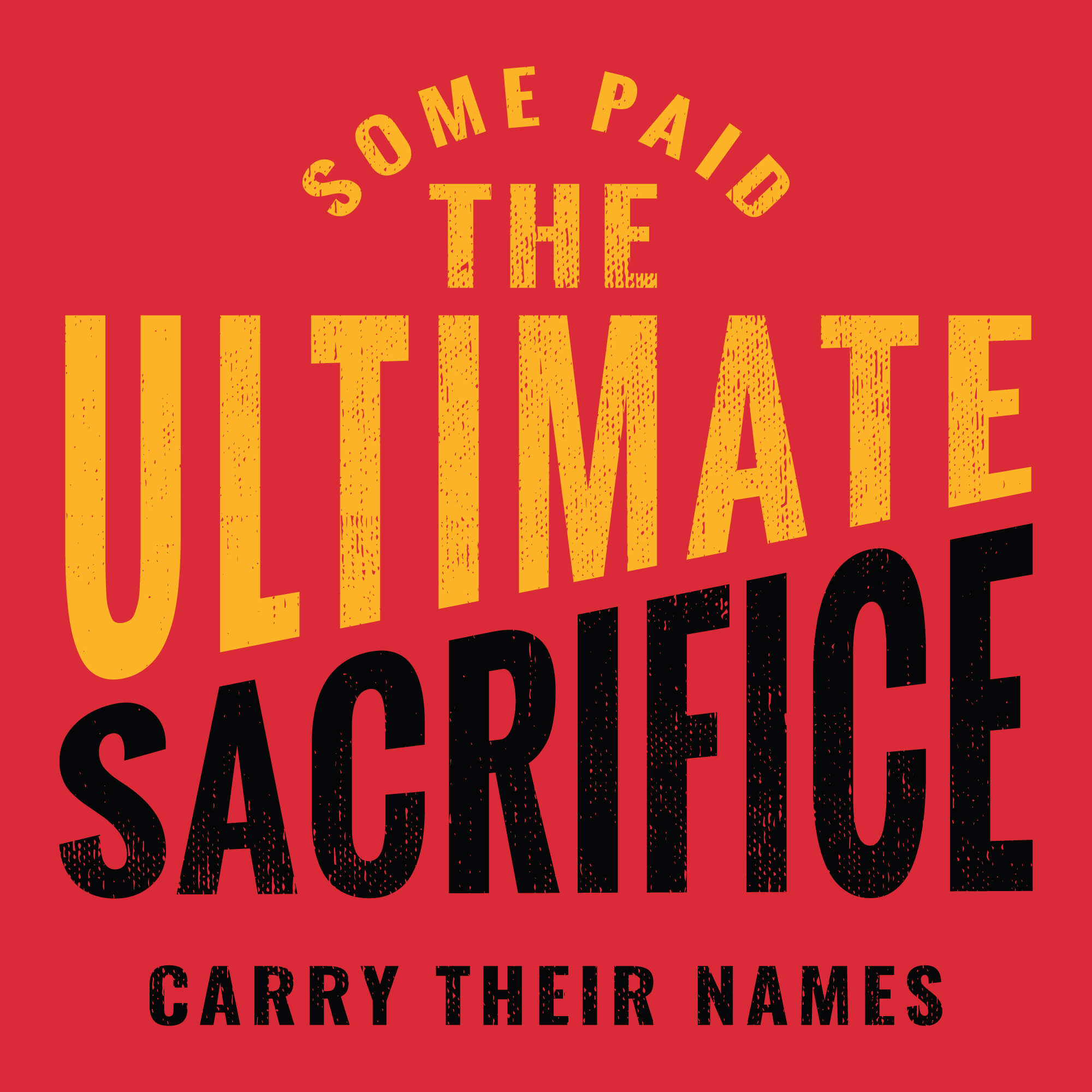 The Ultimate Sacrifice