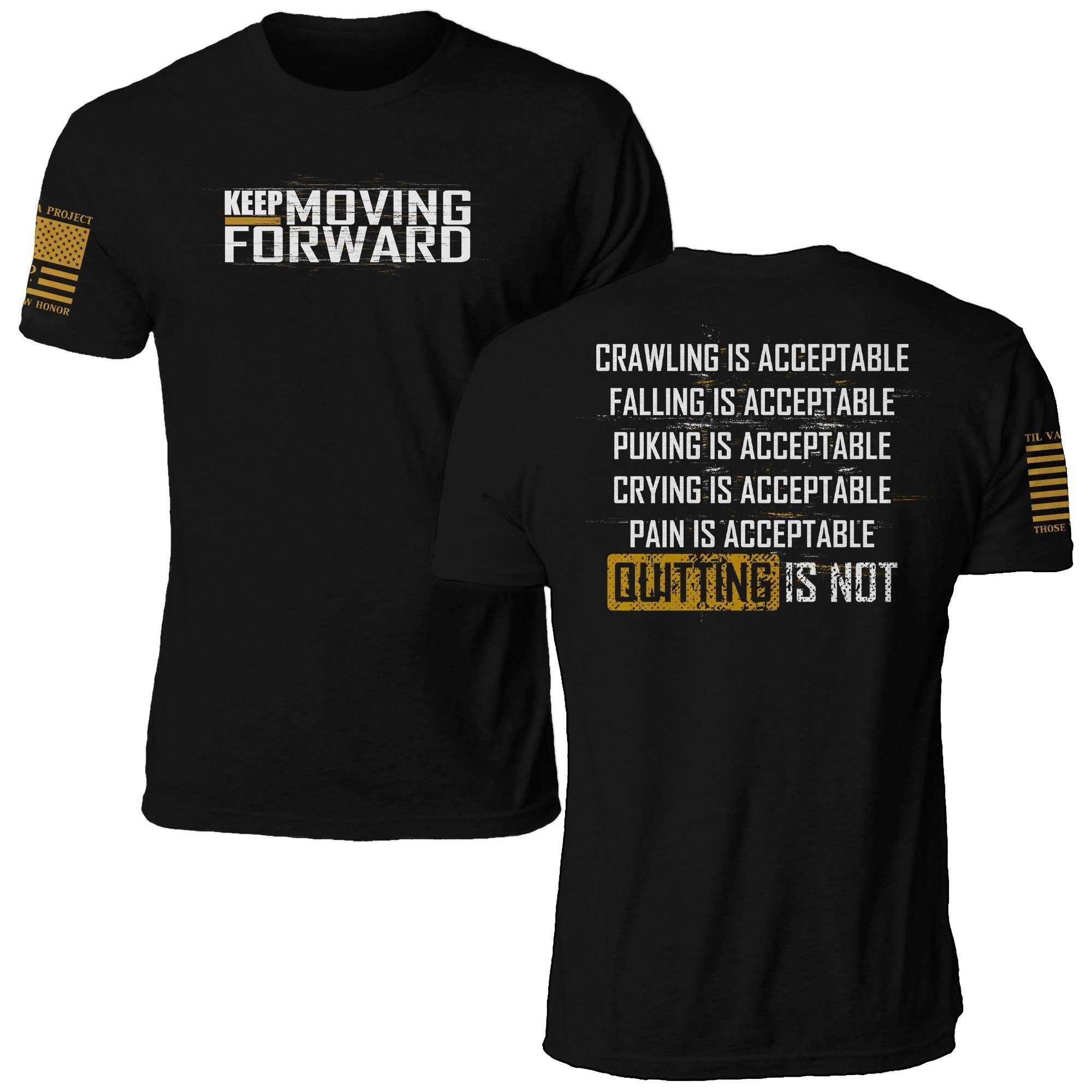 Keep Moving Forward - Black