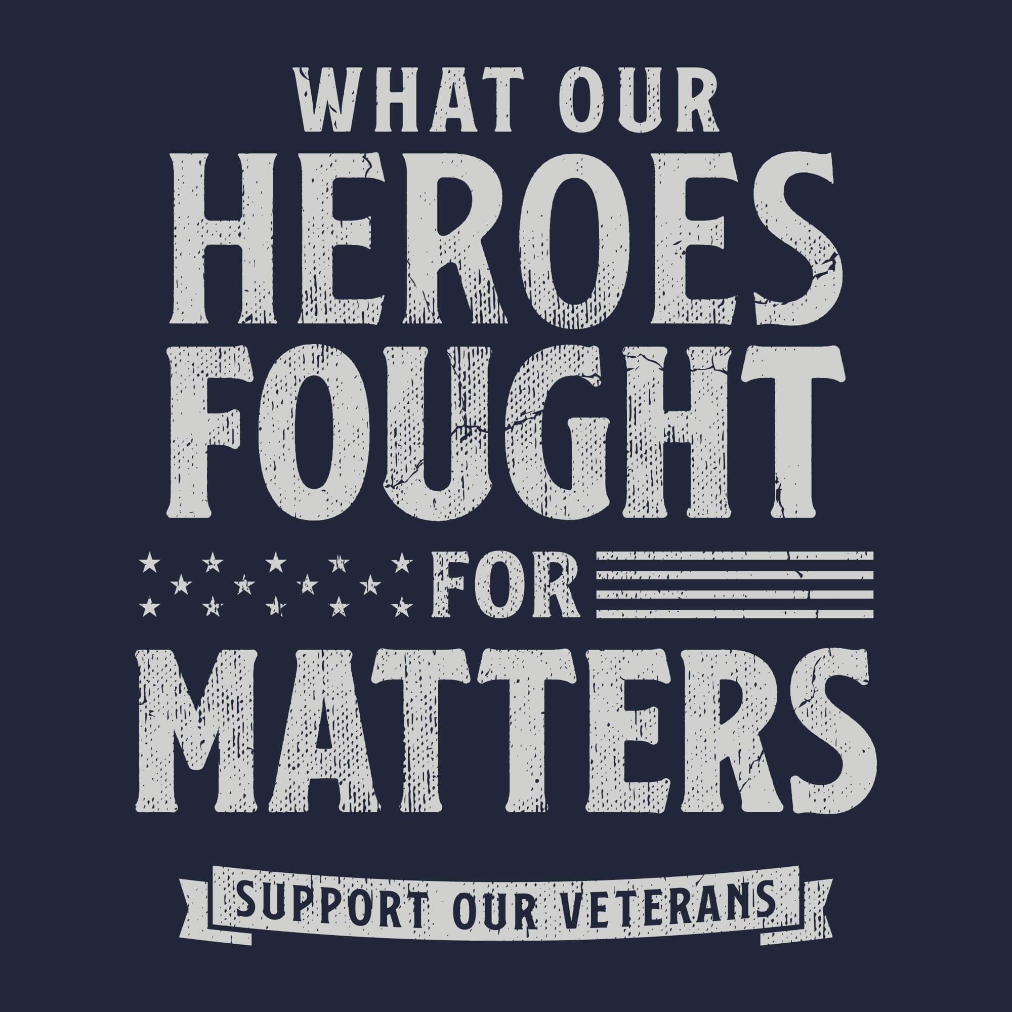 What Our Heroes Fought For - Women's