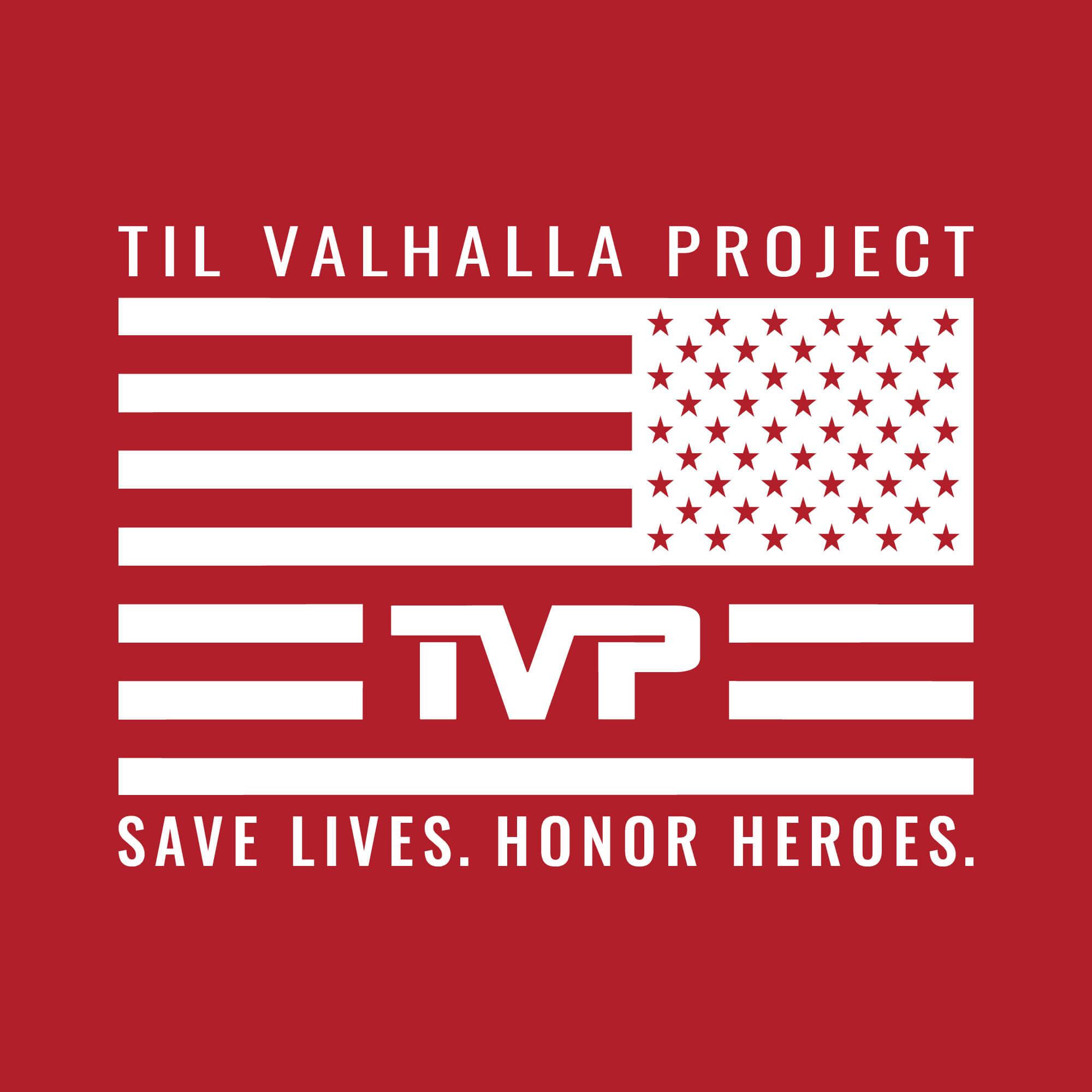 Distressed Flag - Red